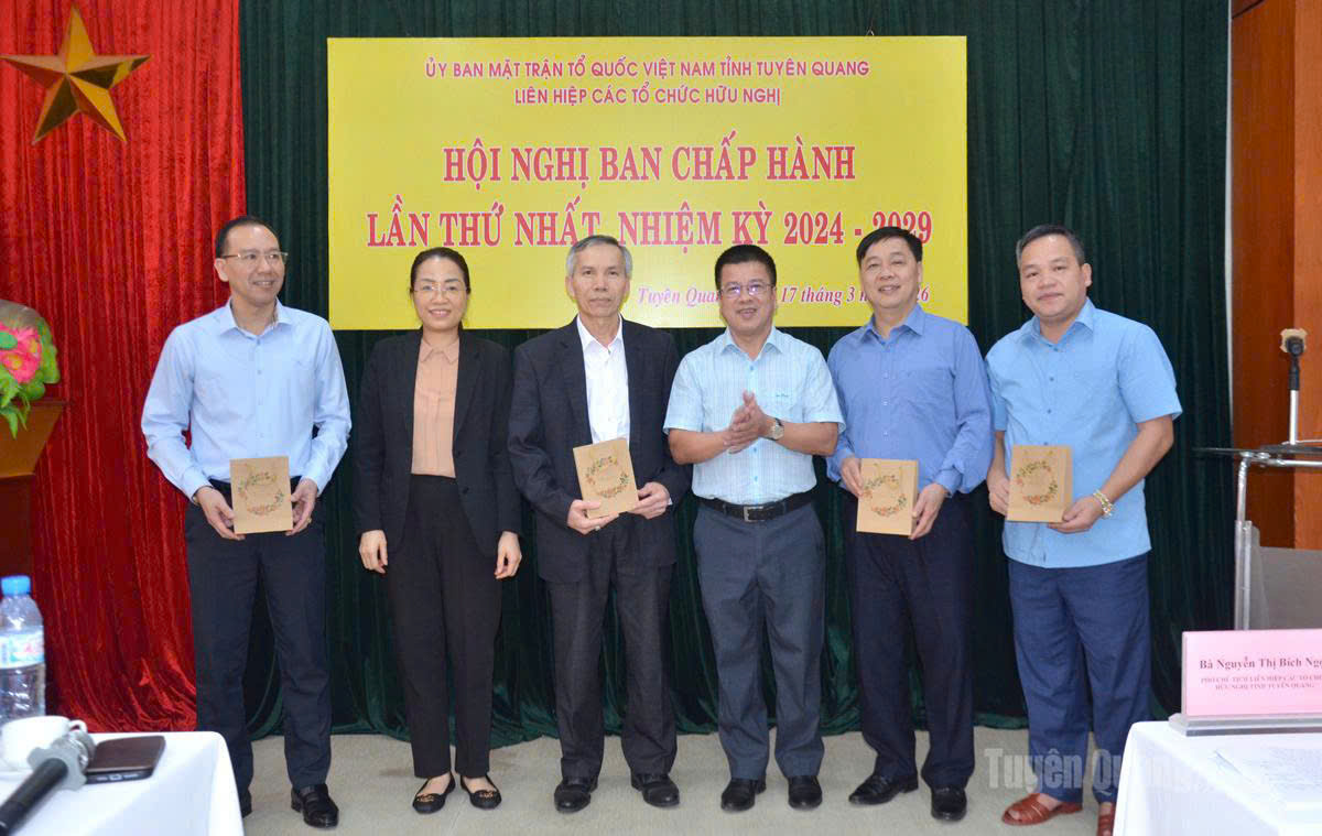 Hội nghị Ban Chấp hành Liên hiệp các tổ chức hữu nghị tỉnh khóa III, nhiệm kỳ 2024–2029