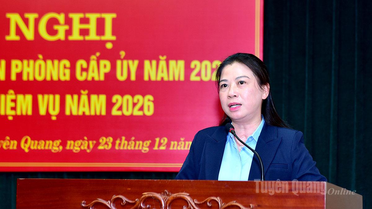 Nâng cao hơn nữa chất lượng tham mưu, phục vụ cấp ủy, đáp ứng yêu cầu lãnh đạo, chỉ đạo trong tình hình mới