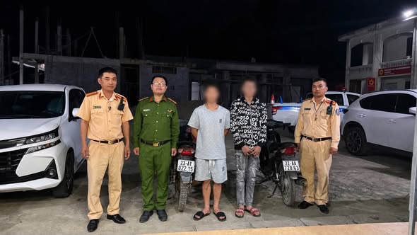 CÔNG AN XÃ CÁN TỶ NHANH CHÓNG XÁC MINH, LÀM RÕ HÀNH VI BUÔNG CẢ HAI TAY, LẠNG LÁCH, ĐÁNH VÕNG TRÊN ĐƯỜNG ĐÈO