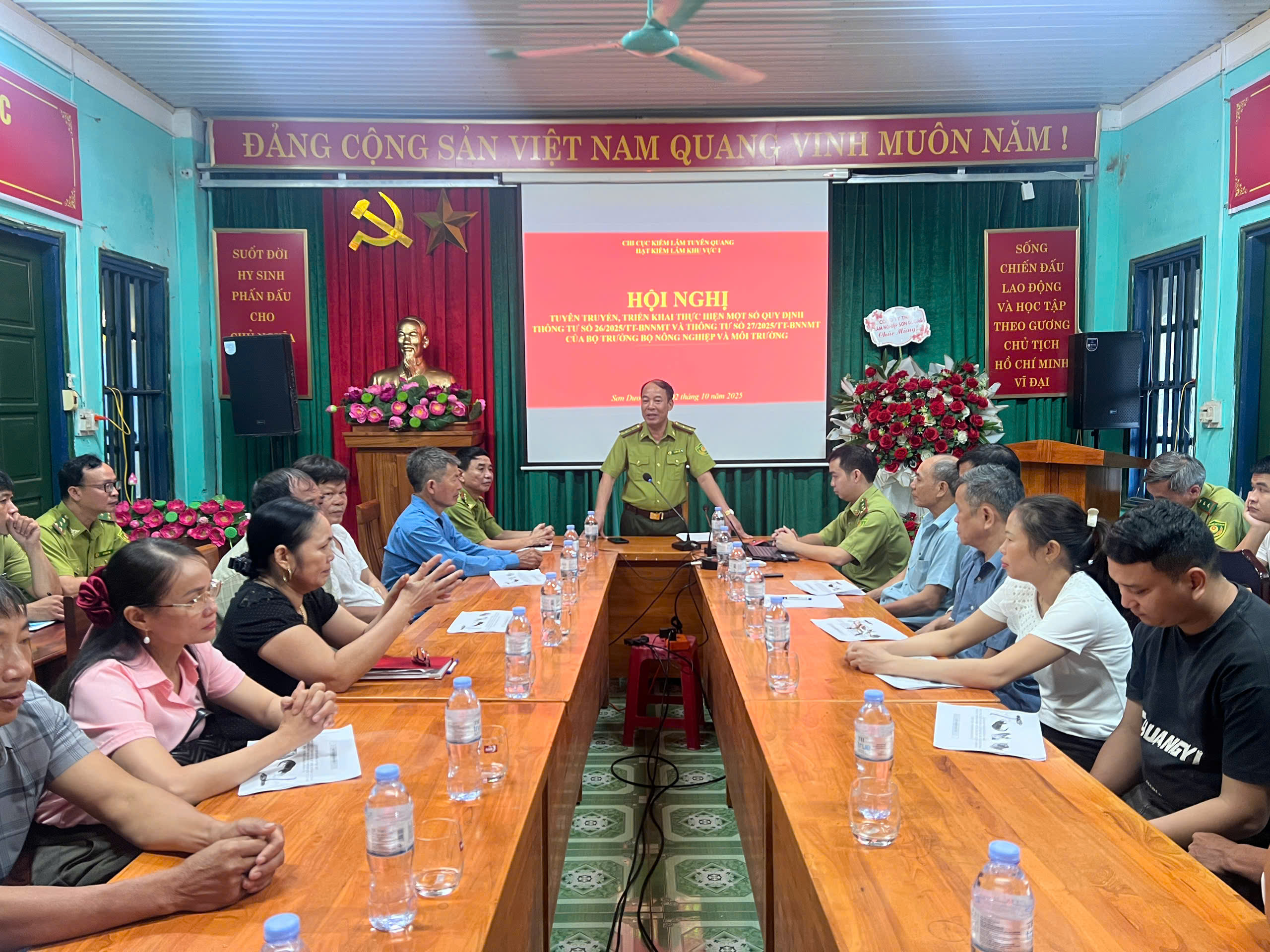 Hội nghị tuyên truyền, phổ biến triển khai thực hiện Thông tư số 26/2025 và Thông tư số 27/2025 của Bộ Nông nghiệp và Môi trường