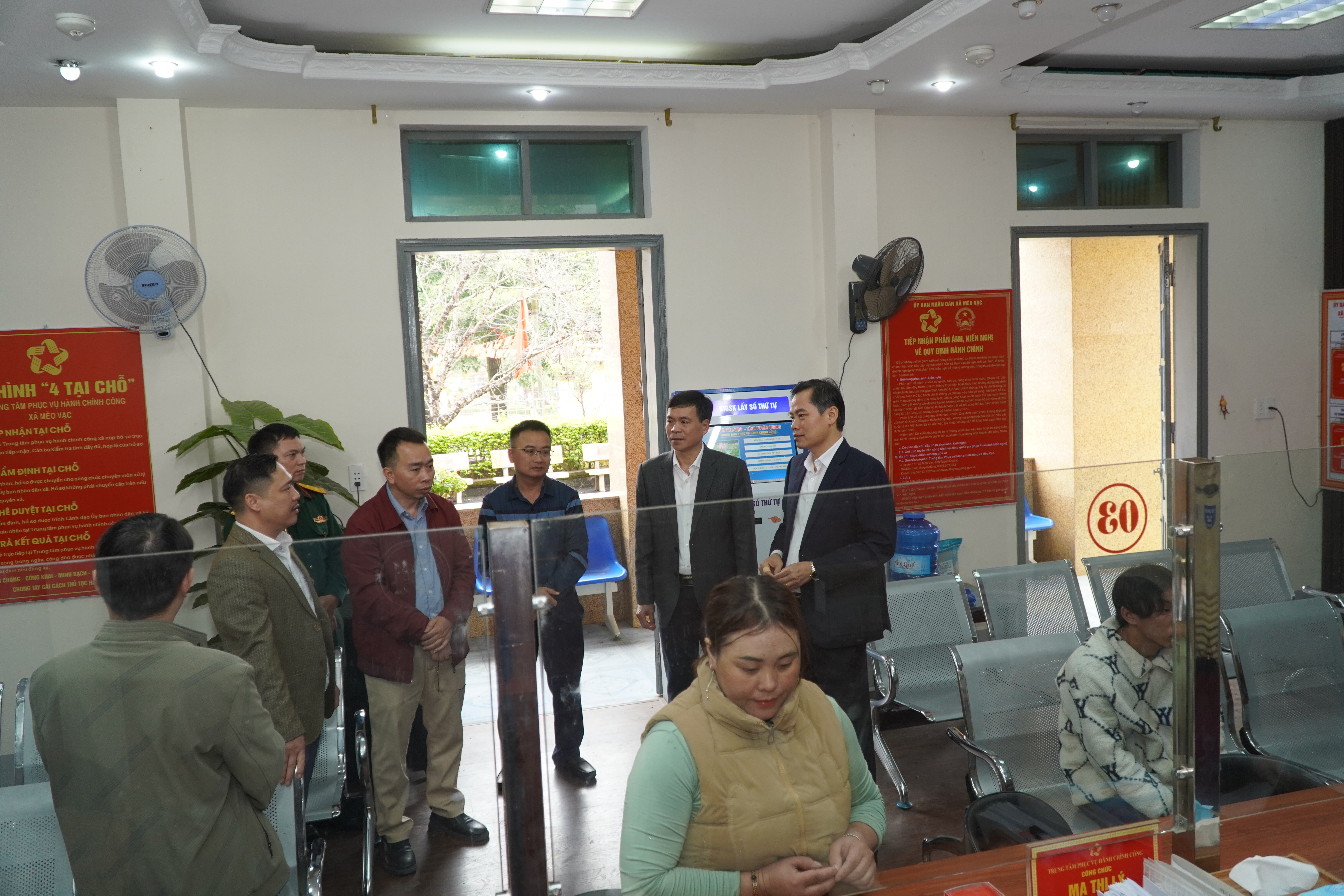 Đoàn kiểm tra, giám sát của Ban Thường vụ Tỉnh ủy làm việc tại xã Mèo Vạc