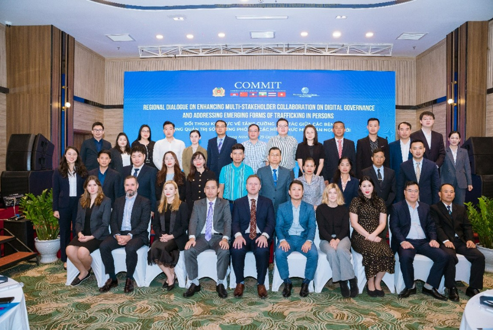 ĐỐI THOẠI KHU VỰC VỀ HỢP TÁC QUẢN TRỊ SỐ VÀ ỨNG PHÓ VỚI MUA BÁN NGƯỜI QUA CÔNG NGHỆ