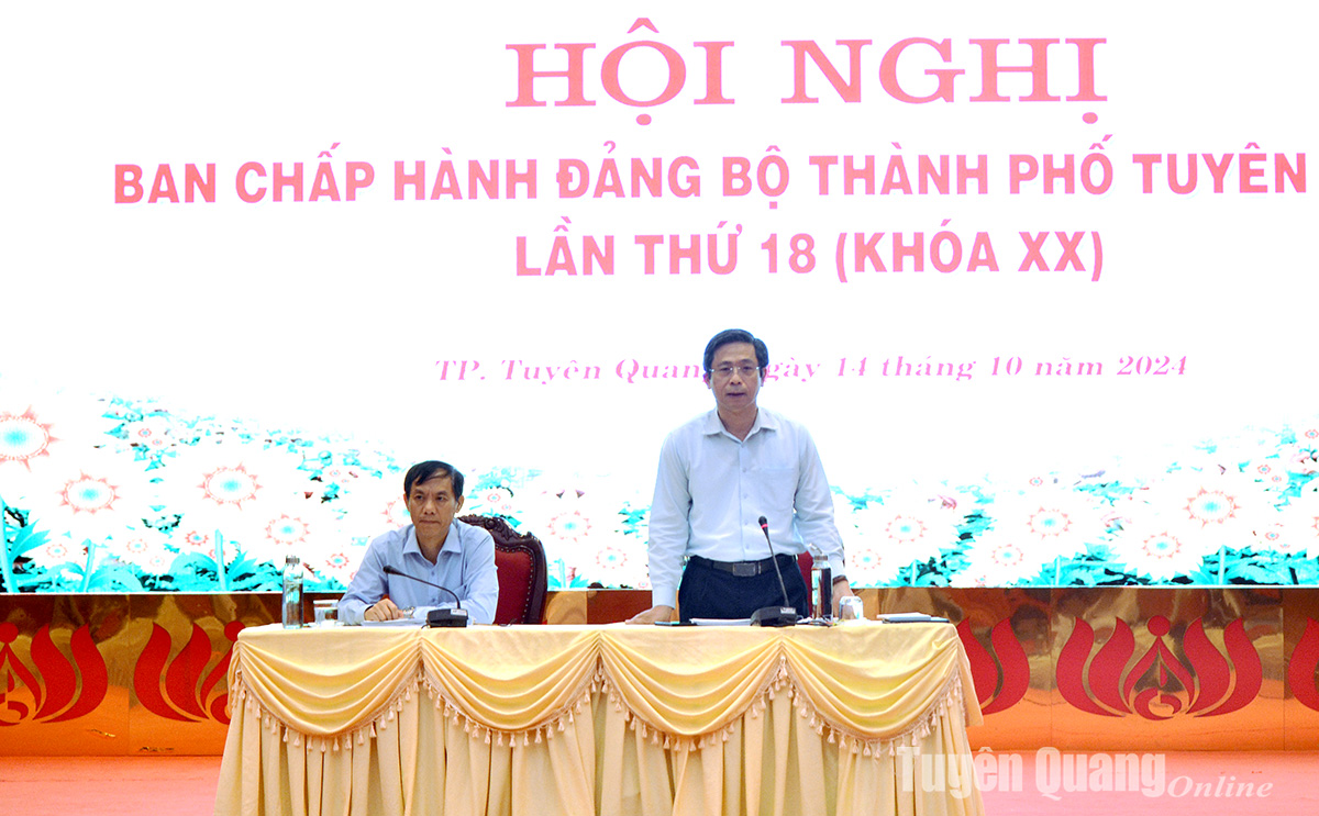 Thành phố Tuyên Quang hoàn thành đại hội Đảng cấp cơ sở trước ngày 31-3-2025