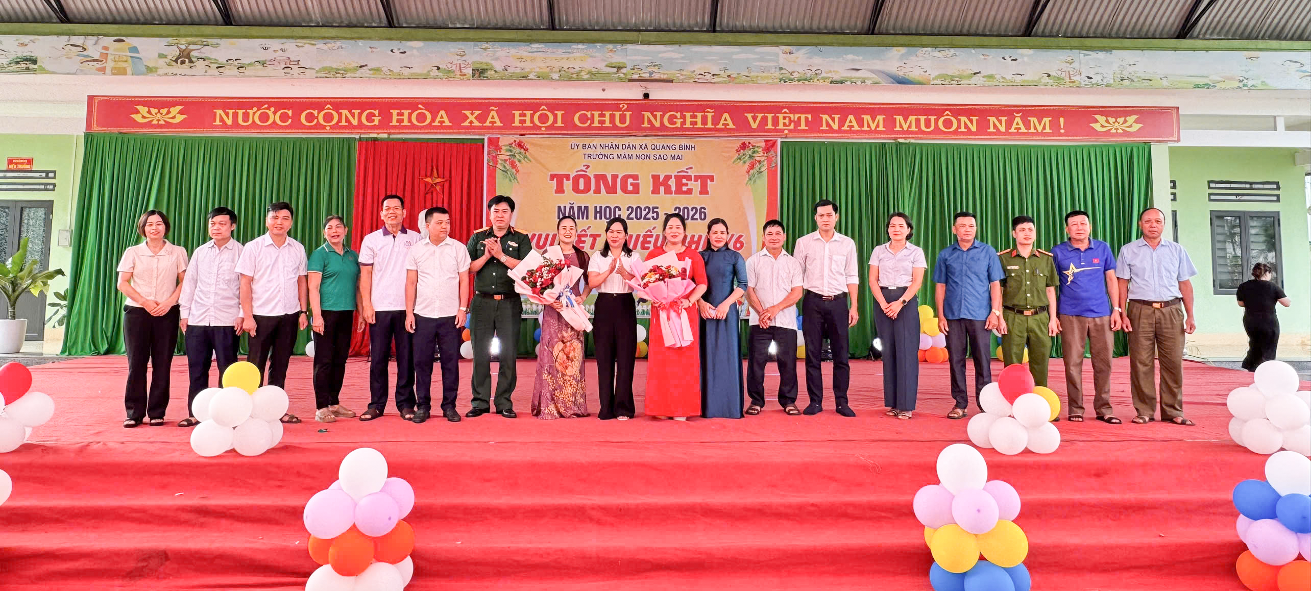 (Quang Bình) Trường Mầm non Sao Mai tổ chức Lễ tổng kết năm học 2025–2026 và vui Tết Thiếu nhi 1/6