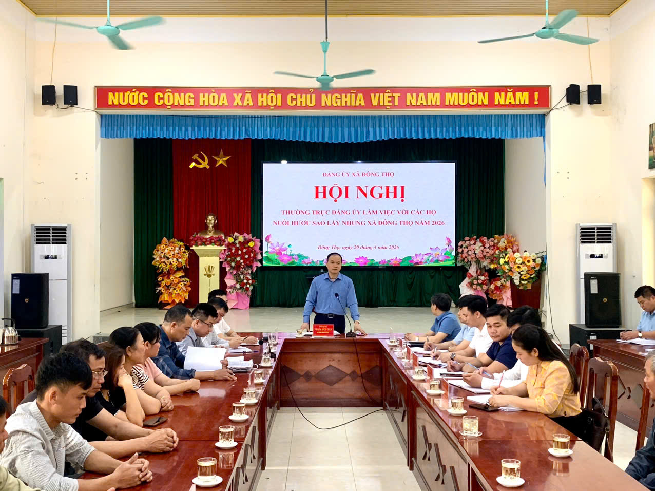 Đông Thọ đẩy mạnh chuyển đổi cơ cấu cây trồng, vật nuôi giai đoạn 2026–2030 – Tập trung phát triển mô hình nuôi Hươu sao lấy nhung