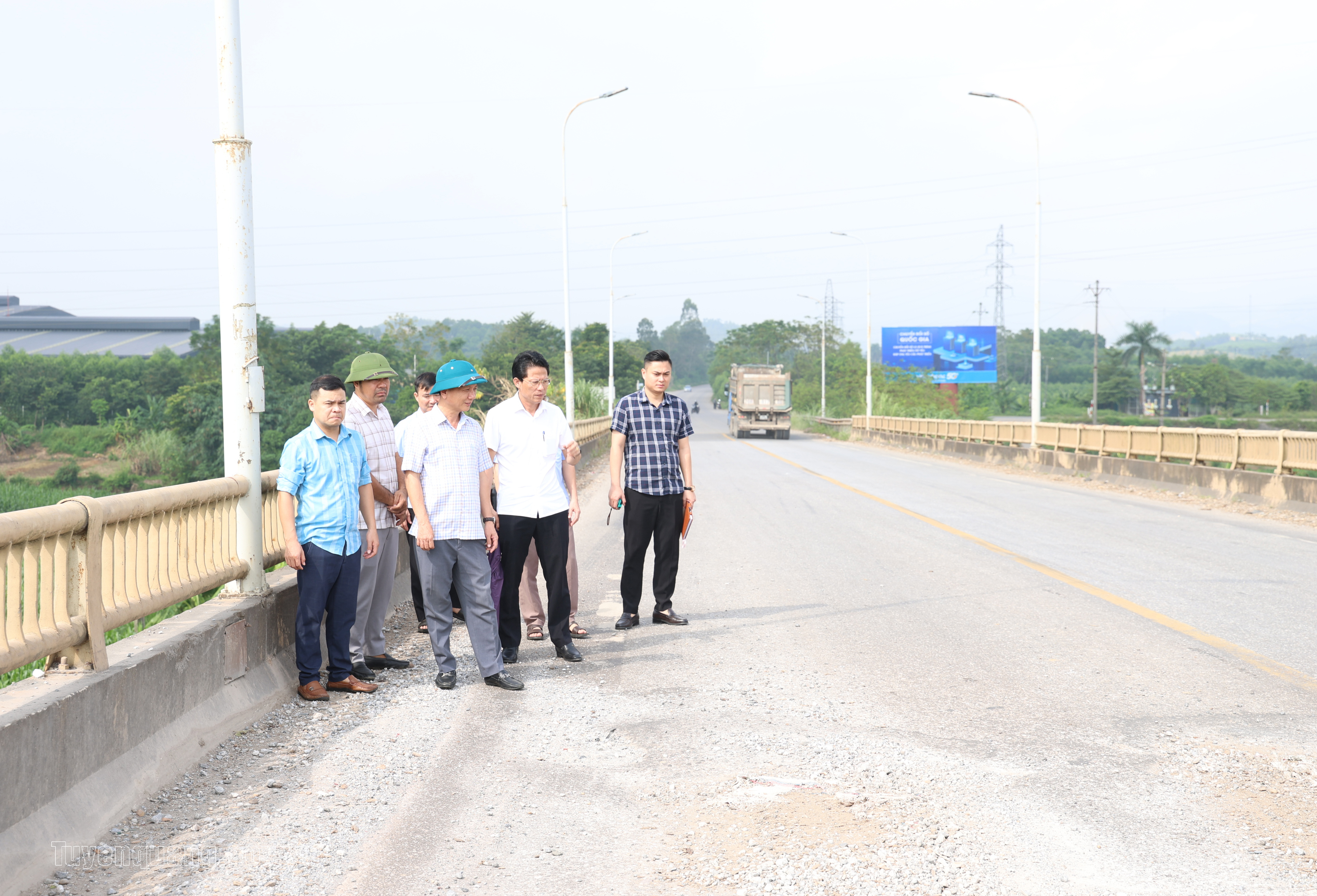 Kiểm tra hiện trạng, đề xuất phương án sửa chữa cầu An Hòa