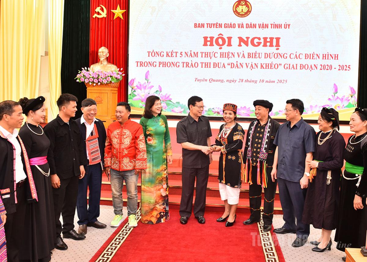 Lan tỏa phong trào “Dân vận khéo”, củng cố niềm tin của Nhân dân