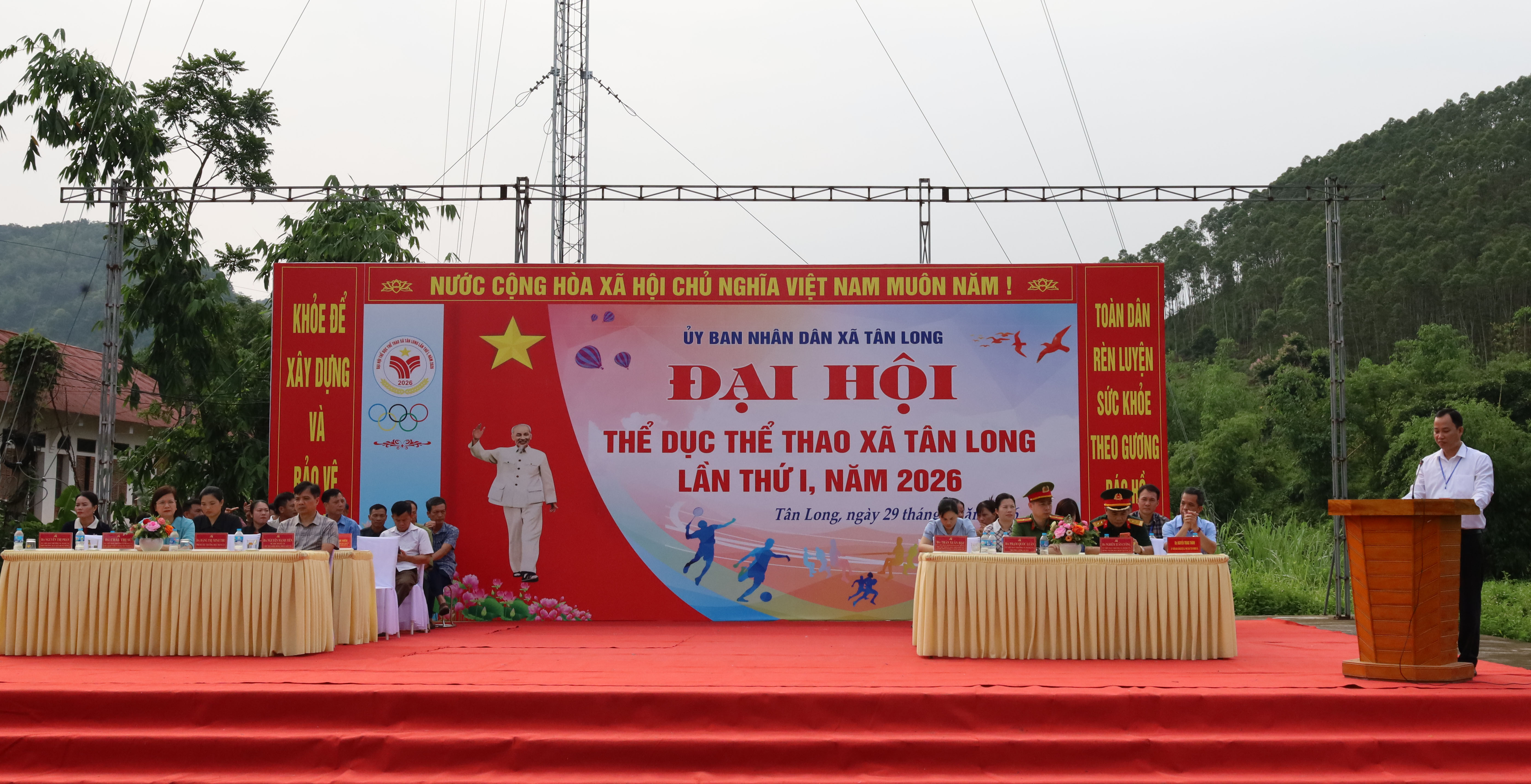 Tân Long Khai mạc Đại hội Thể dục Thể thao lần thứ I năm 2026