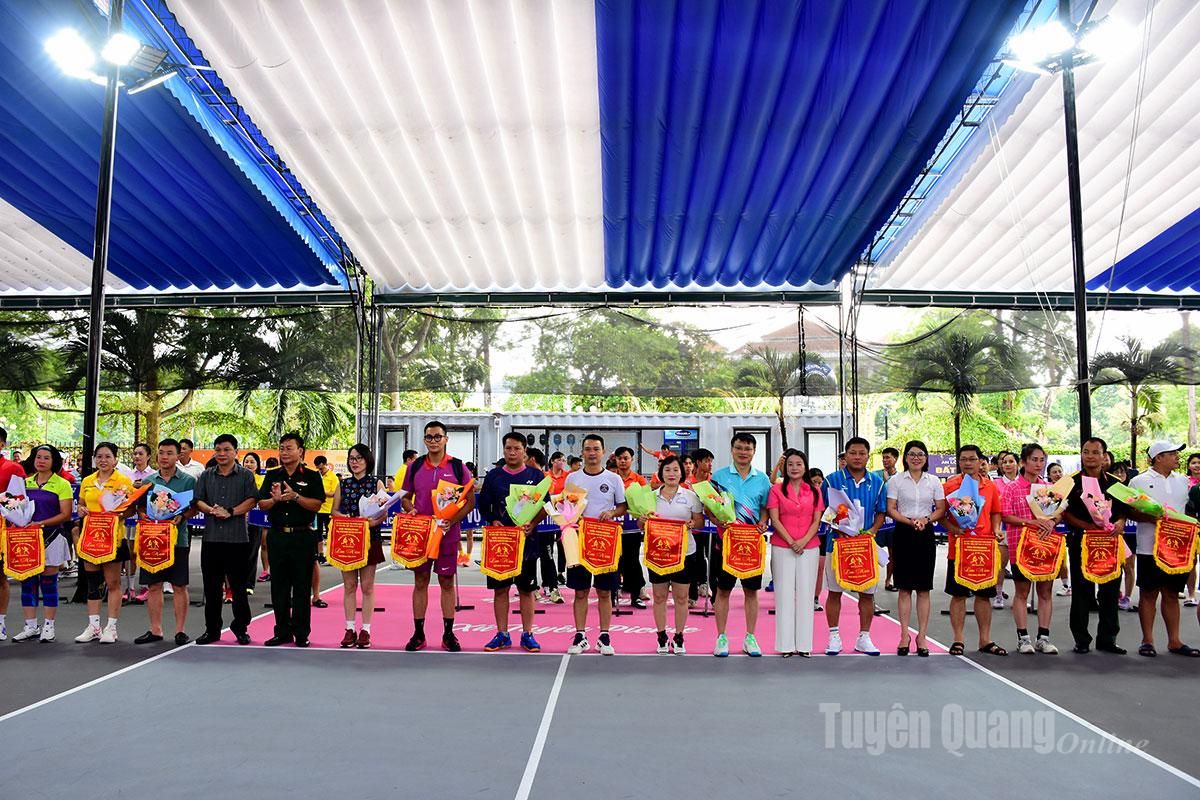 Gần 300 vận động viên tham gia Giải Pickleball tỉnh Tuyên Quang mở rộng - Tranh cúp Lễ hội Thành Tuyên năm 2025