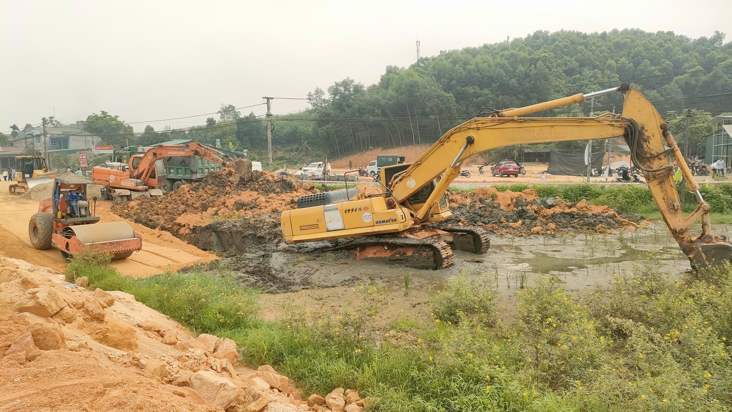 XÃ THÁI HÒA THỰC HIỆN CƯỠNG CHẾ THU HỒI ĐẤT