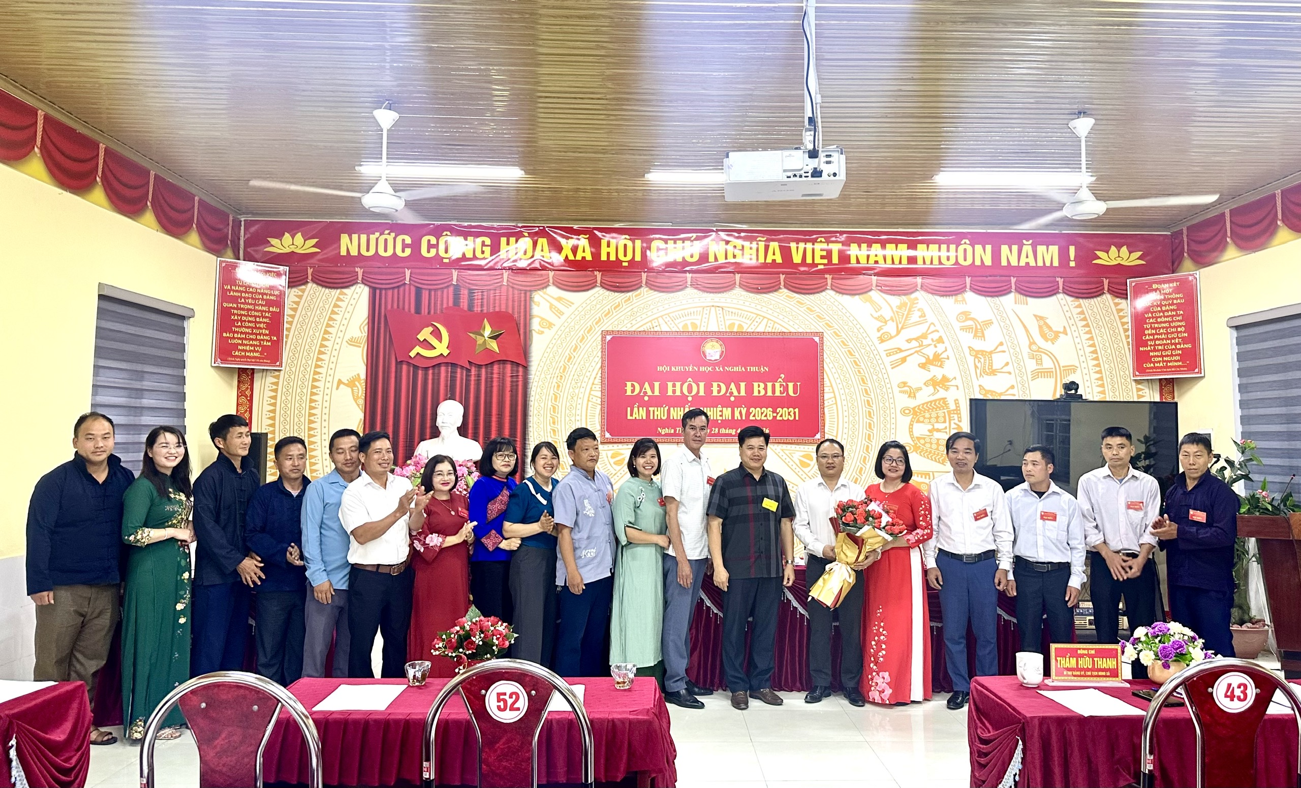 Hội Khuyến học xã Nghĩa Thuận tổ chức Đại hội đại biểu lần thứ nhất, nhiệm kỳ 2026–2031