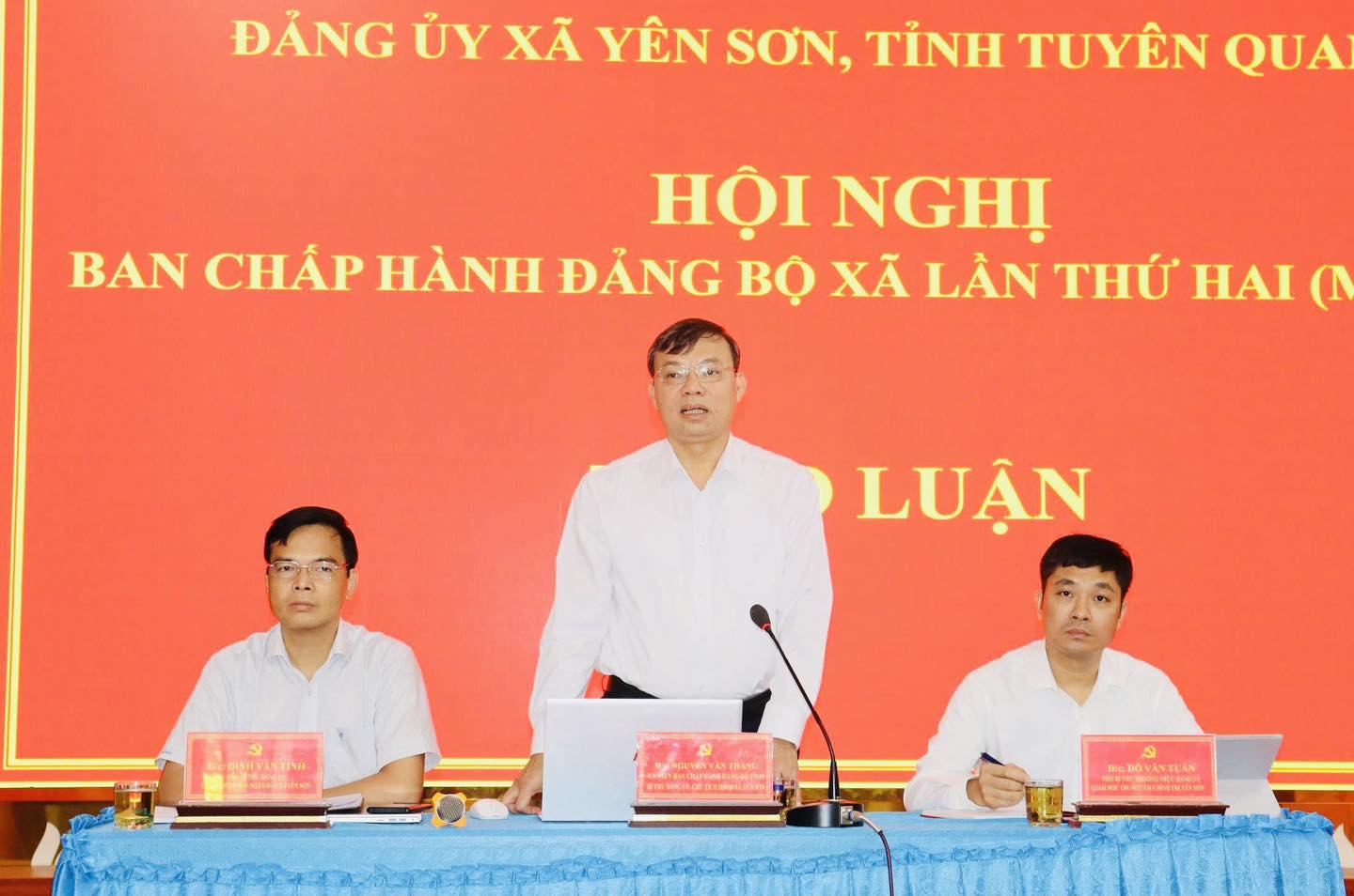 Hội nghị Ban Chấp hành Đảng bộ xã Yên Sơn lần thứ 2 (mở rộng)