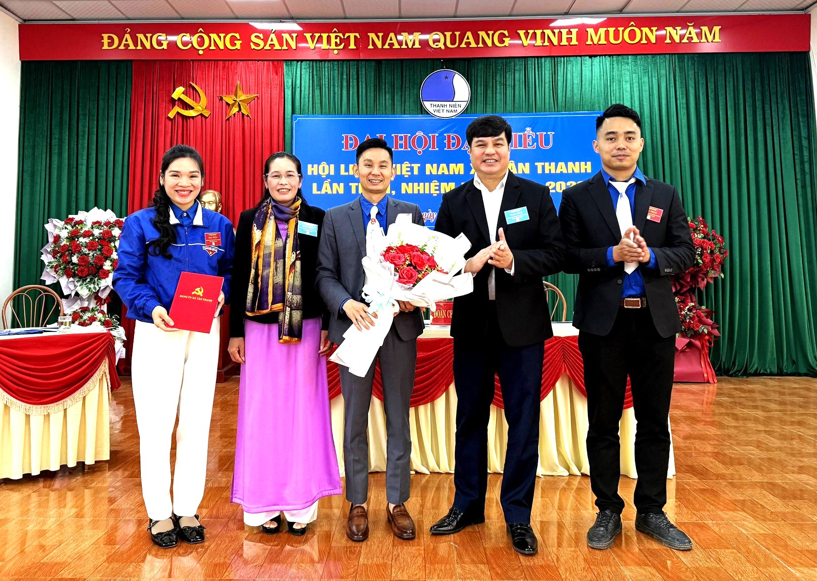 Đại hội đại biểu Hội Liên hiệp Thanh niên Việt Nam xã Tân Thanh lần thứ I, nhiệm kỳ 2026 - 2029