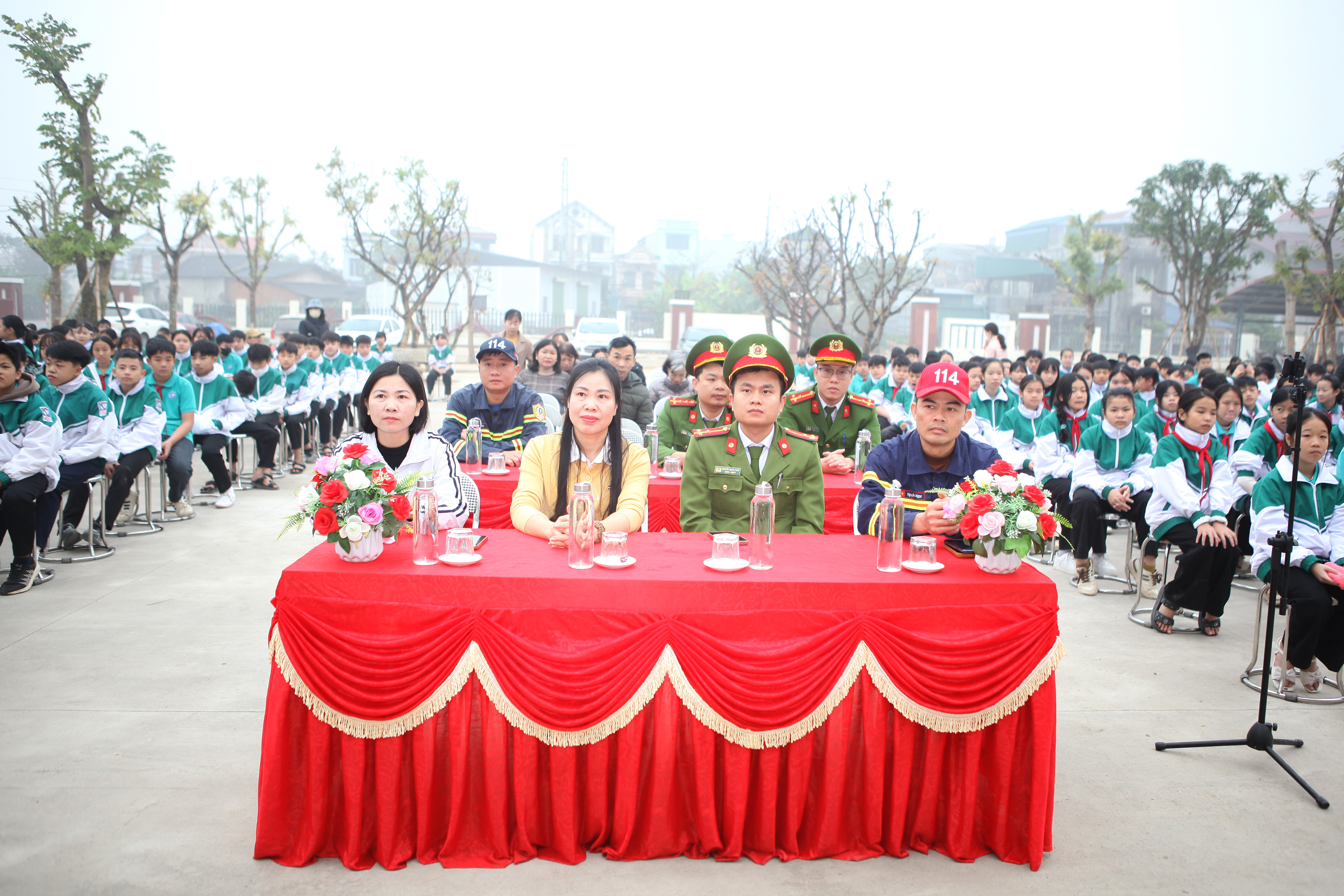 Trường THCS Kỳ Lâm tăng cường tuyên truyền công tác phòng cháy, chữa cháy và cứu nạn, cứu hộ