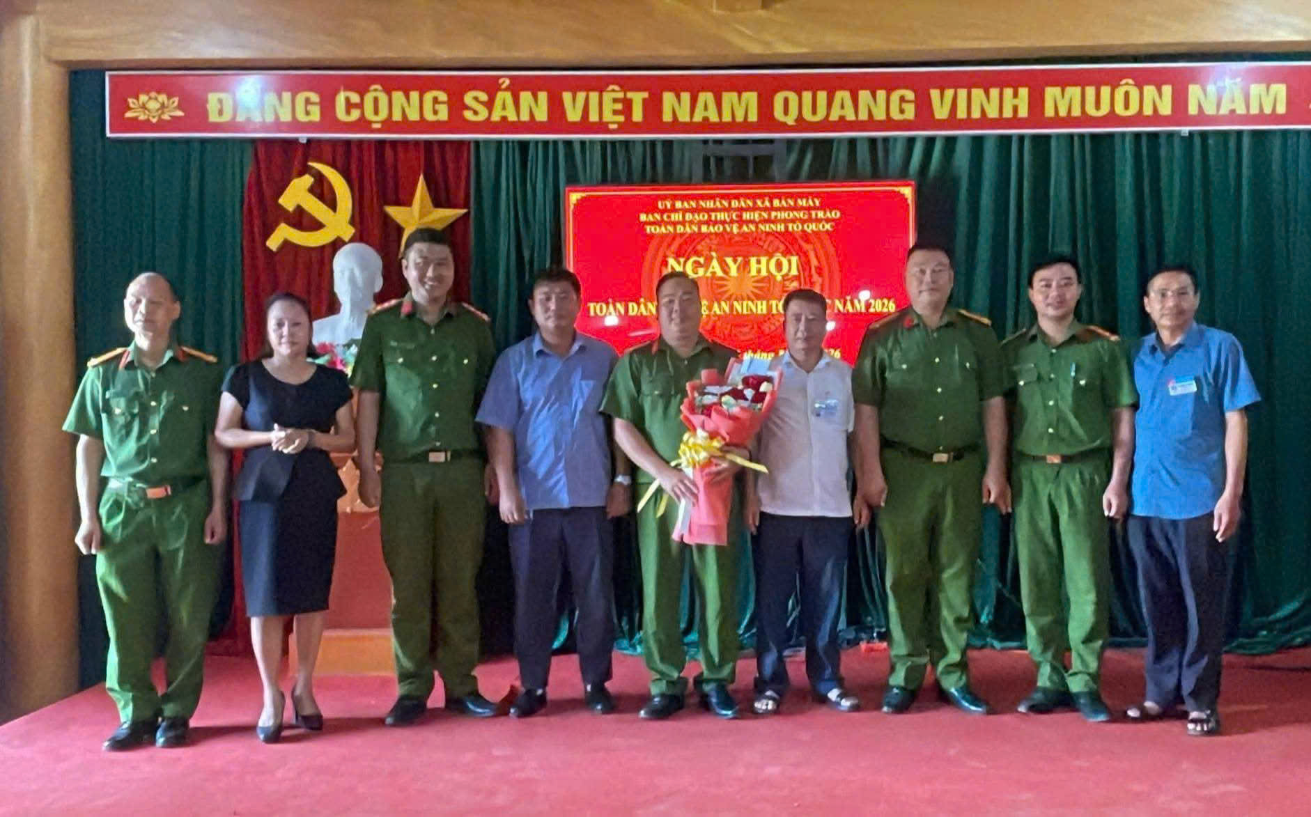 SÔI NỔI NGÀY HỘI TOÀN DÂN BẢO VỆ AN NINH TỔ QUỐC NĂM 2026 TẠI XÃ BẢN MÁY