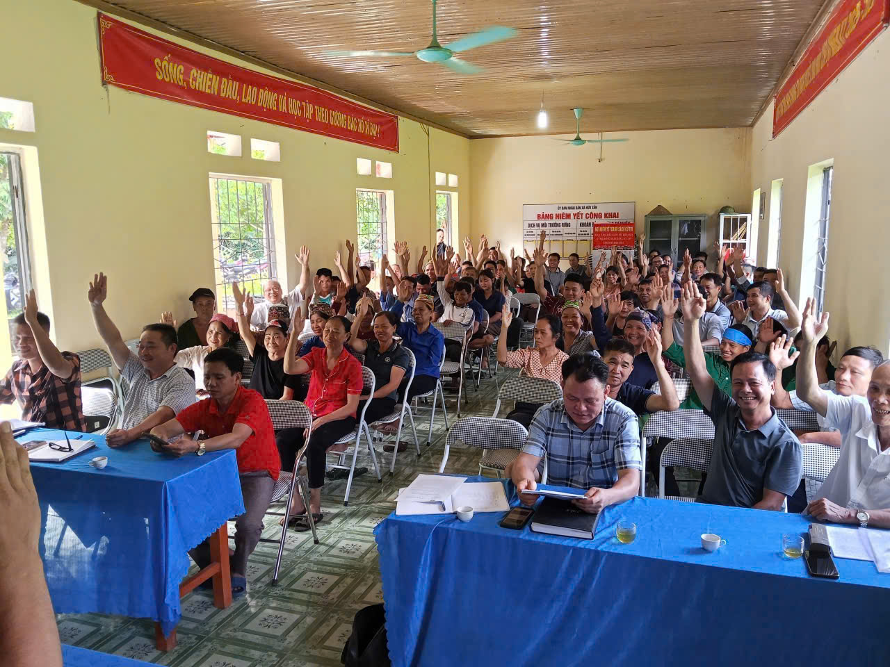 THÔN THỐNG NHẤT TỔ CHỨC HỌP THÔN SƠ KẾT 6 THÁNG ĐẦU NĂM 2026