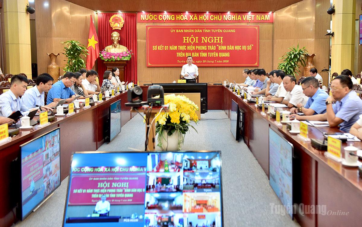 Tiếp tục lan tỏa Phong trào Bình dân học vụ số