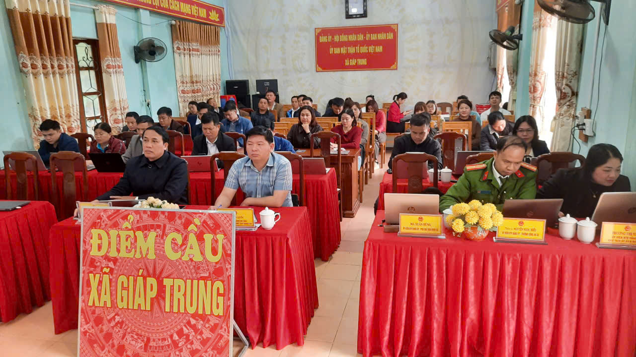 Hội nghị trực tuyến toàn quốc triển khai công tác bầu cử đại biểu Quốc hội khóa XVI và đại biểu Hội đồng nhân dân các cấp nhiệm kỳ 2026–2031