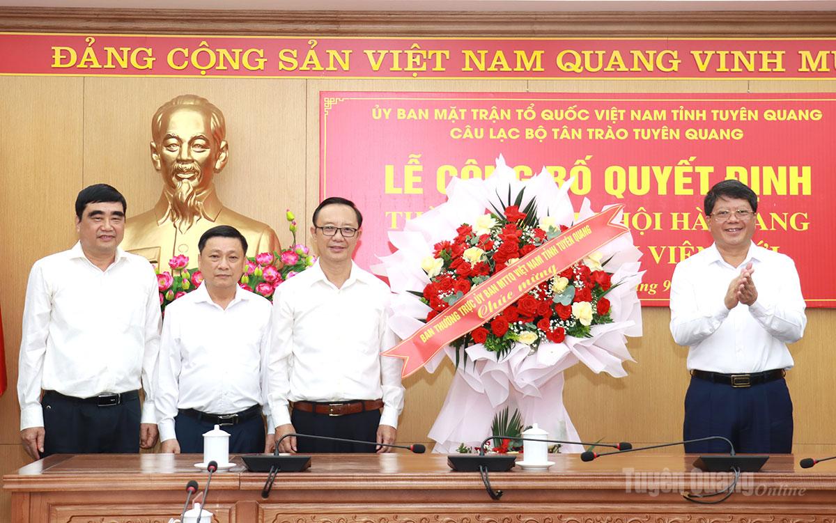 Câu lạc bộ Tân Trào thành lập Chi hội Hà Giang