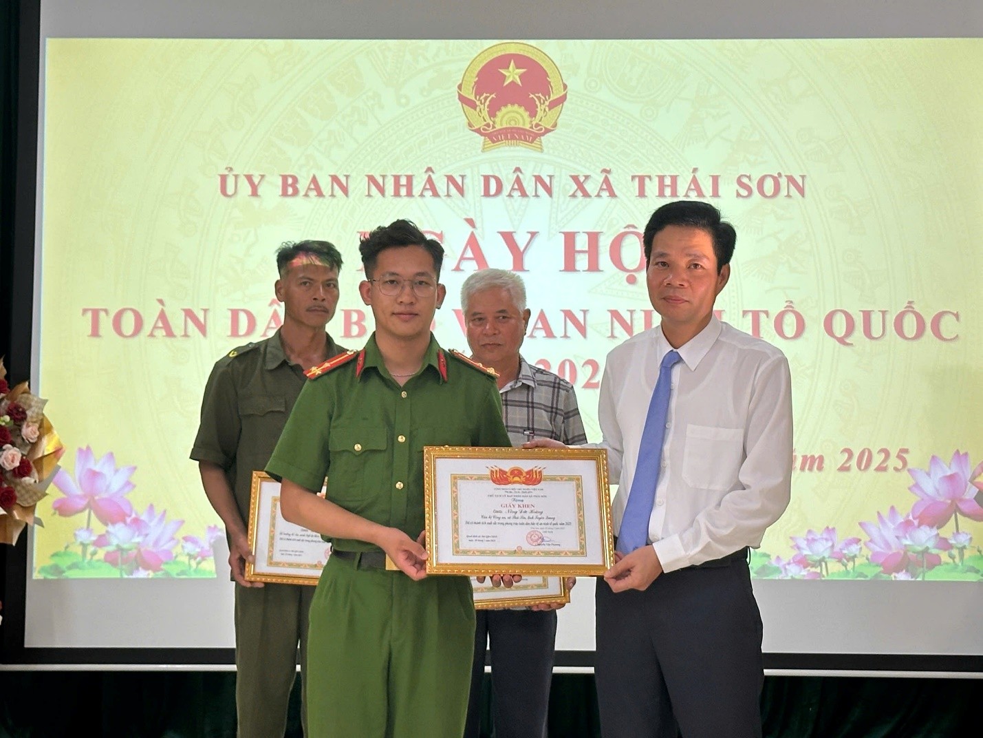 CÔNG AN XÃ PHÁT HUY VAI TRÒ NÒNG CỐT TRONG CÔNG TÁC GIỮ GÌN AN NINH TRẬT TỰ