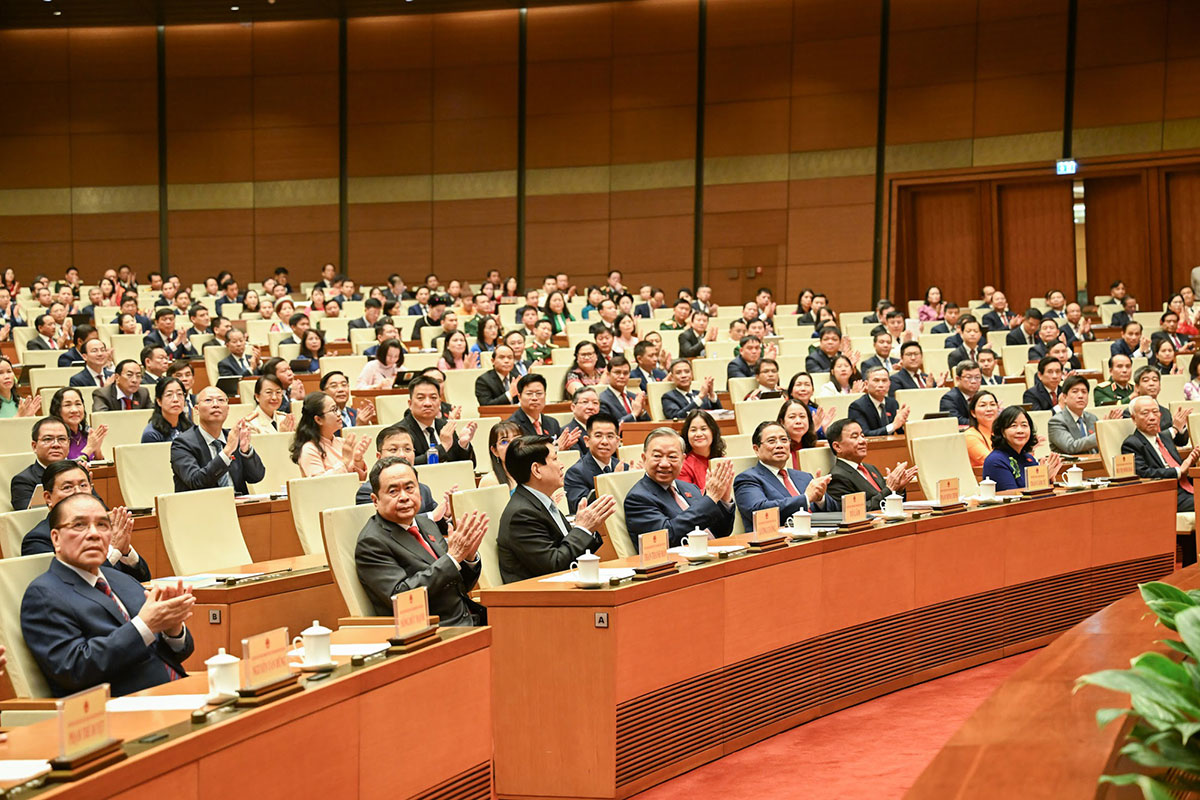 Khai mạc trọng thể Kỳ họp thứ nhất, Quốc hội khóa XVI