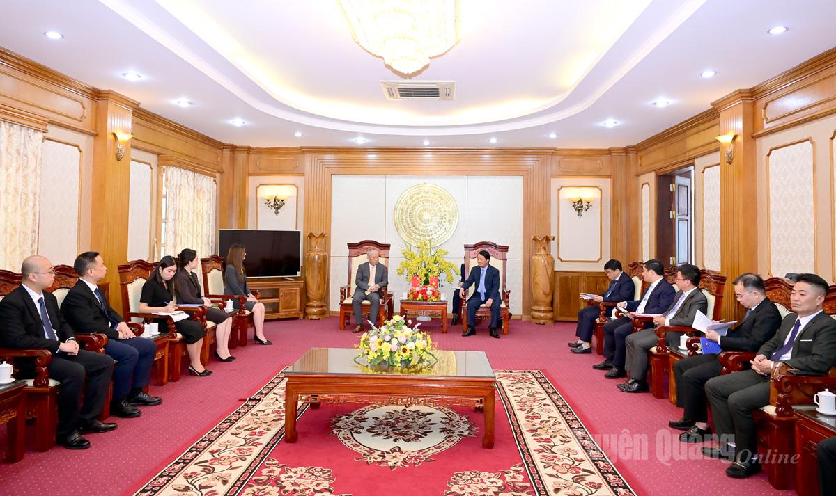 Chinese Investor Seeks Investment Opportunities for Infrastructure Boom in Newly Merged Province