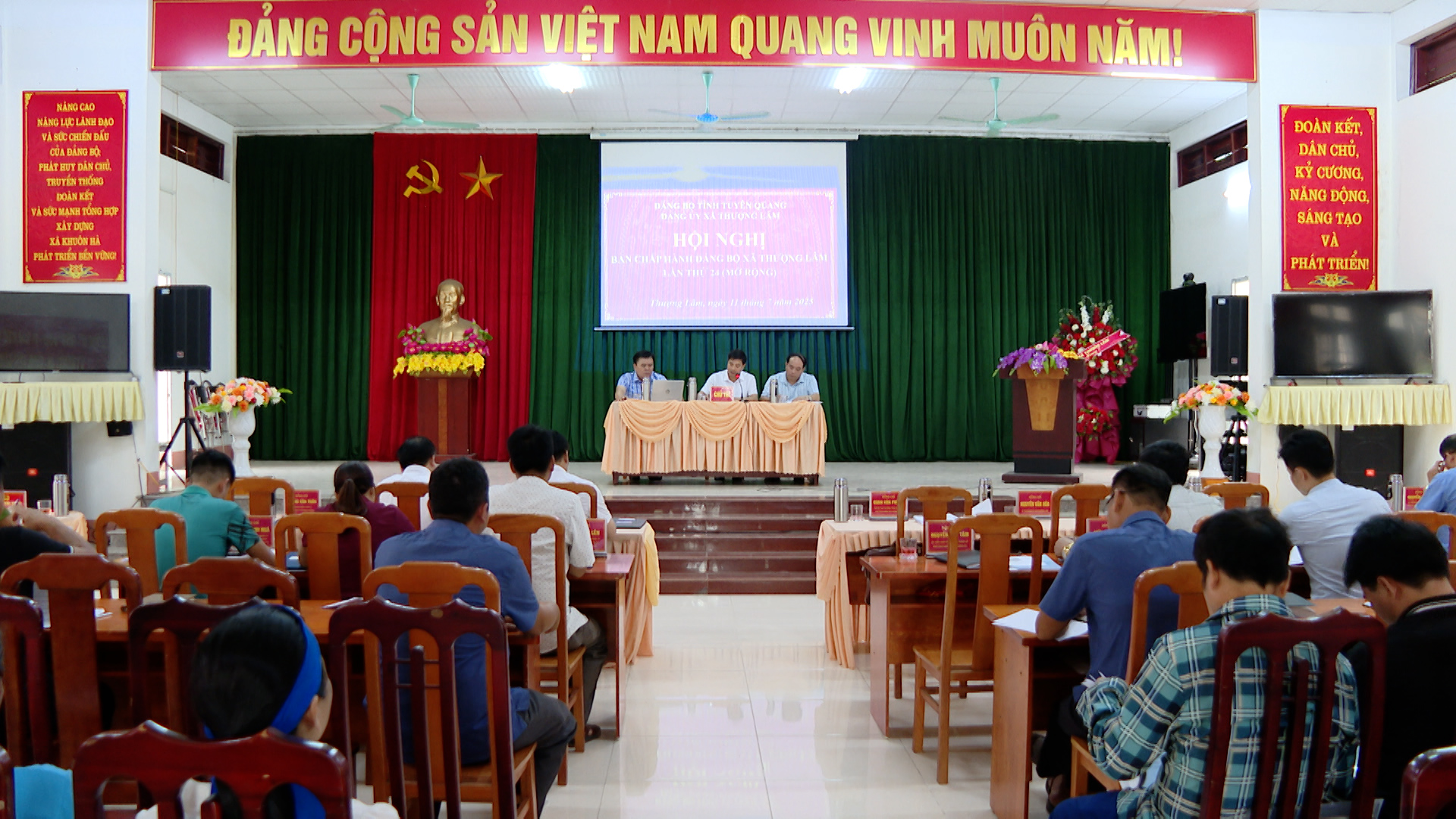 Thượng Lâm chuẩn bị cho Đại hội đại biểu Đảng bộ xã nhiệm kỳ 2025- 2030
