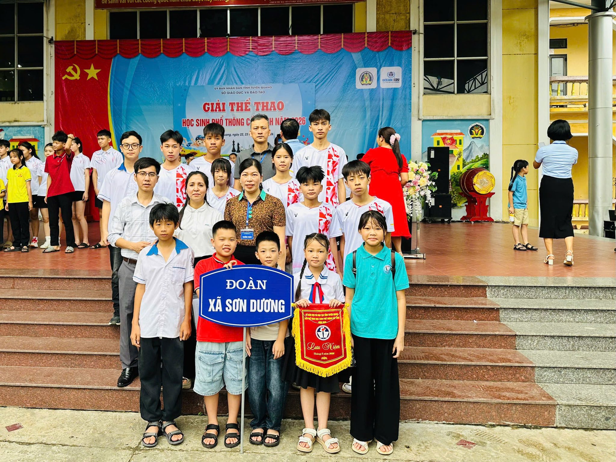 Xã Sơn Dương tham dự Giải Thể thao học sinh phổ thông cấp tỉnh năm 2026