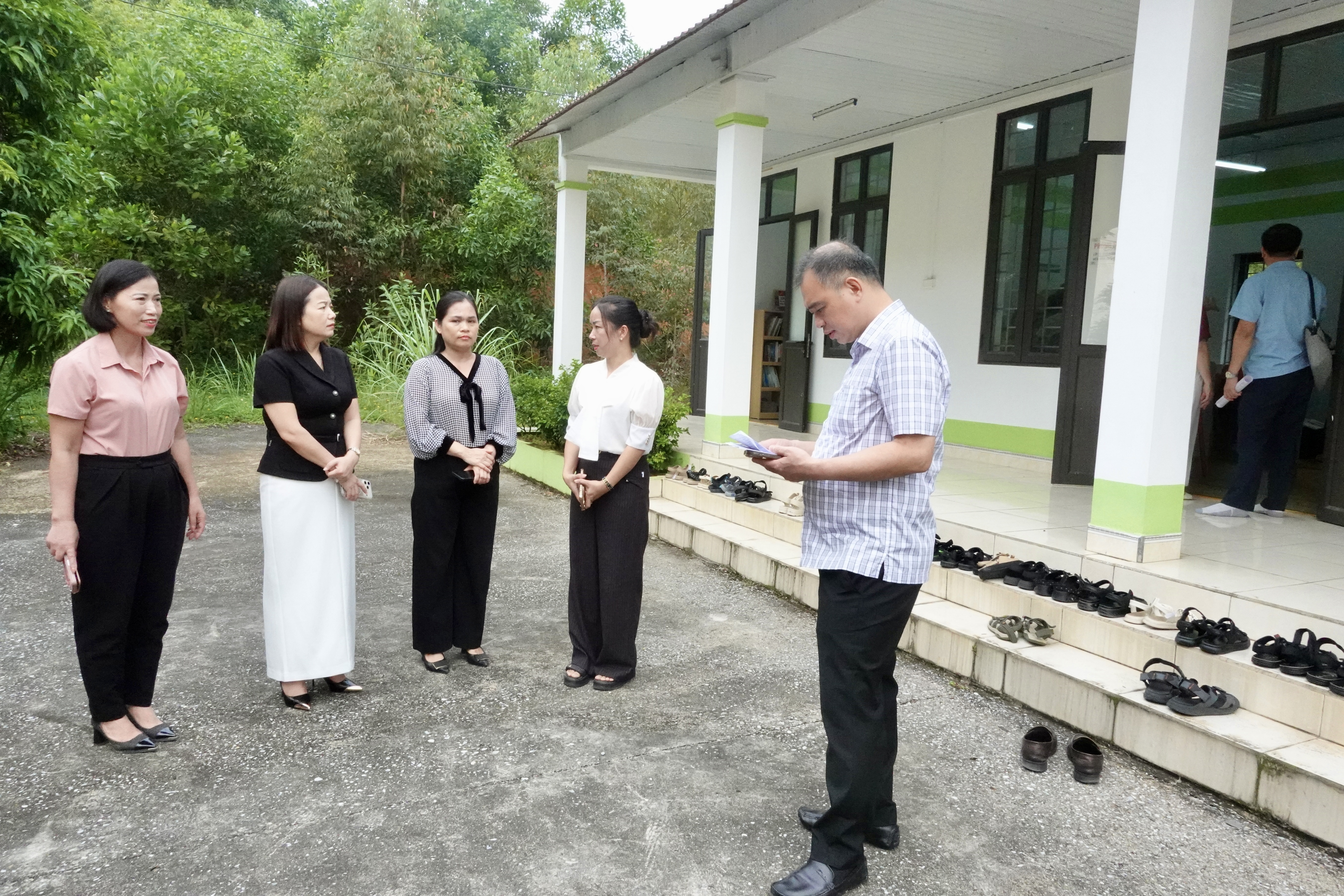 Ban Văn hóa - Xã hội HĐND tỉnh khảo sát việc triển khai thực hiện nhiệm vụ năm học 2026-2027 tại phường Bình Thuận