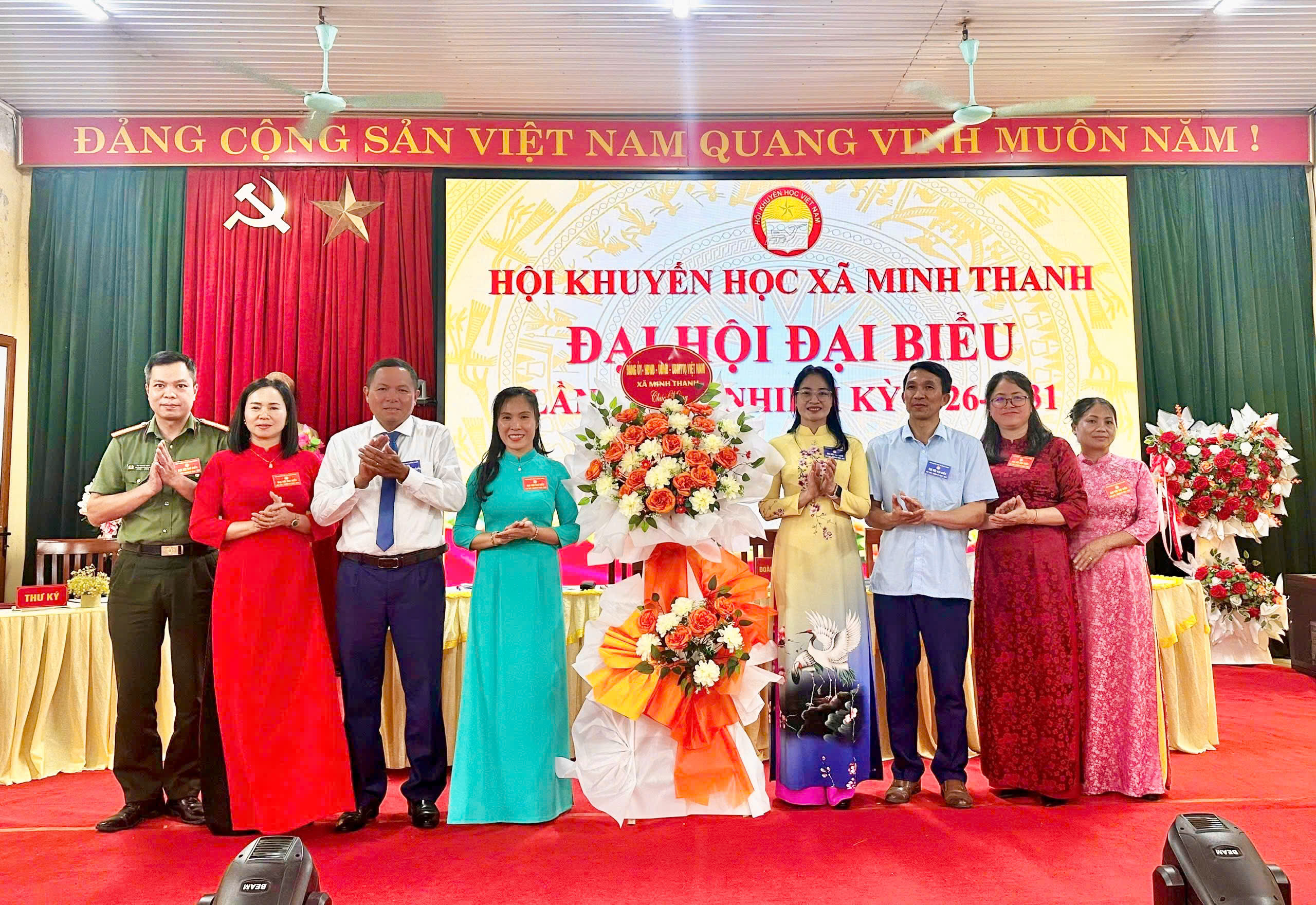 Đại hội Hội Khuyến học xã Minh Thanh lần thứ I, nhiệm kỳ 2026 – 2031