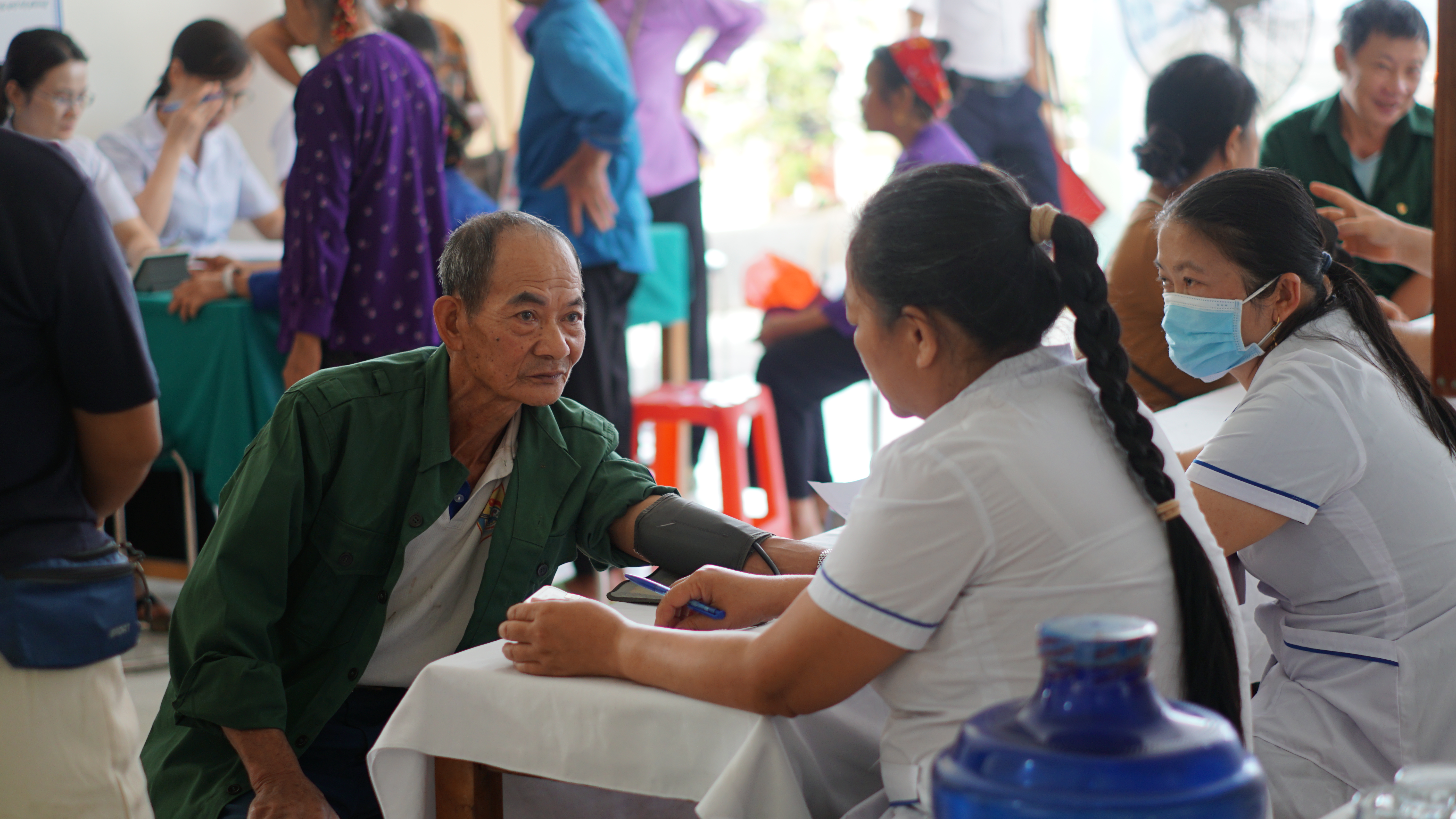 Xã Xuân Giang: Hoàn thành đợt khám sức khỏe chuyên sâu cho người dân tại cơ sở