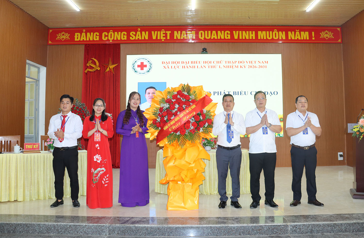 ĐẠI HỘI ĐẠI BIỂU HỘI CHỮ THẬP ĐỎ XÃ LỰC HÀNH LẦN THỨ I, NHIỆM KỲ 2026–2031 