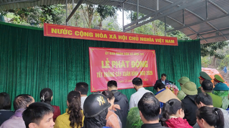 Vĩnh Tuy tổ chức Lễ phát động Tết trồng cây xuân Bính Ngọ năm 2026