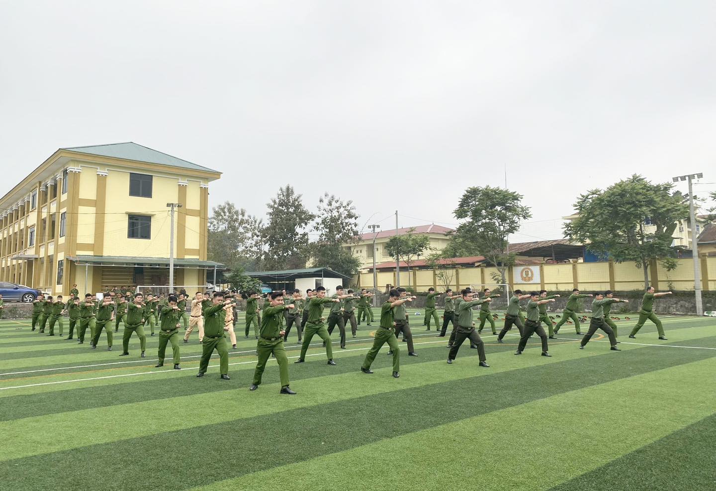 TỔ CHỨC KIỂM TRA, TẬP HUẤN ĐIỀU LỆNH QUÂN SỰ, VÕ THUẬT LỚP THỨ NHẤT NĂM 2026