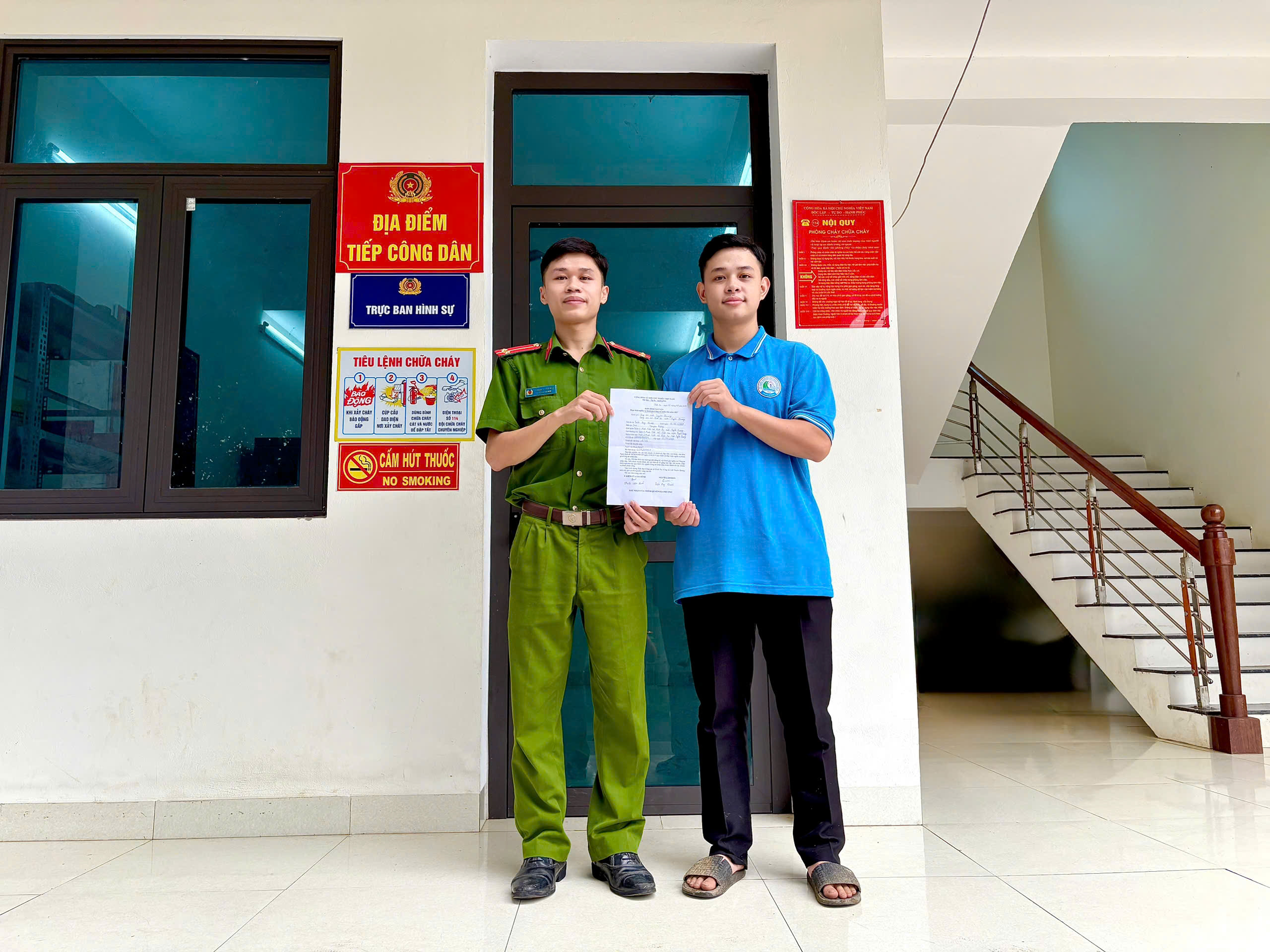 TUỔI TRẺ BÌNH XA XUNG KÍCH – TỰ NGUYỆN THAM GIA NGHĨA VỤ CÔNG AN NHÂN DÂN