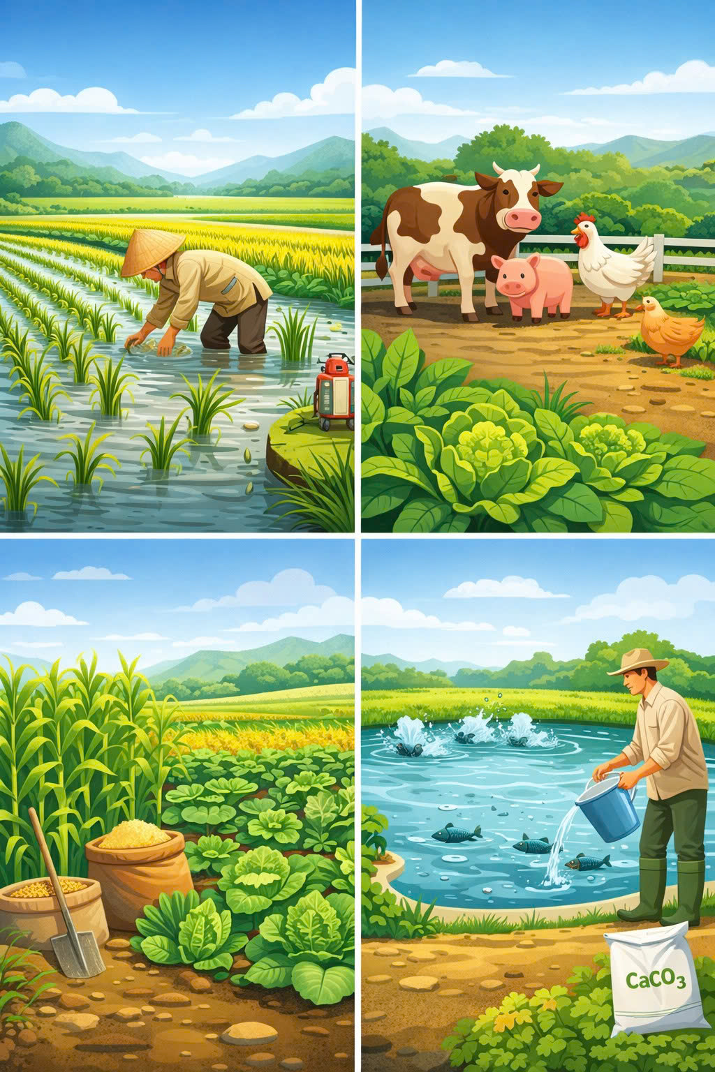 TUYÊN TRUYỀN HƯỚNG DẪN SẢN XUẤT NÔNG LÂM NGHIỆP VỤ XUÂN NĂM 2026