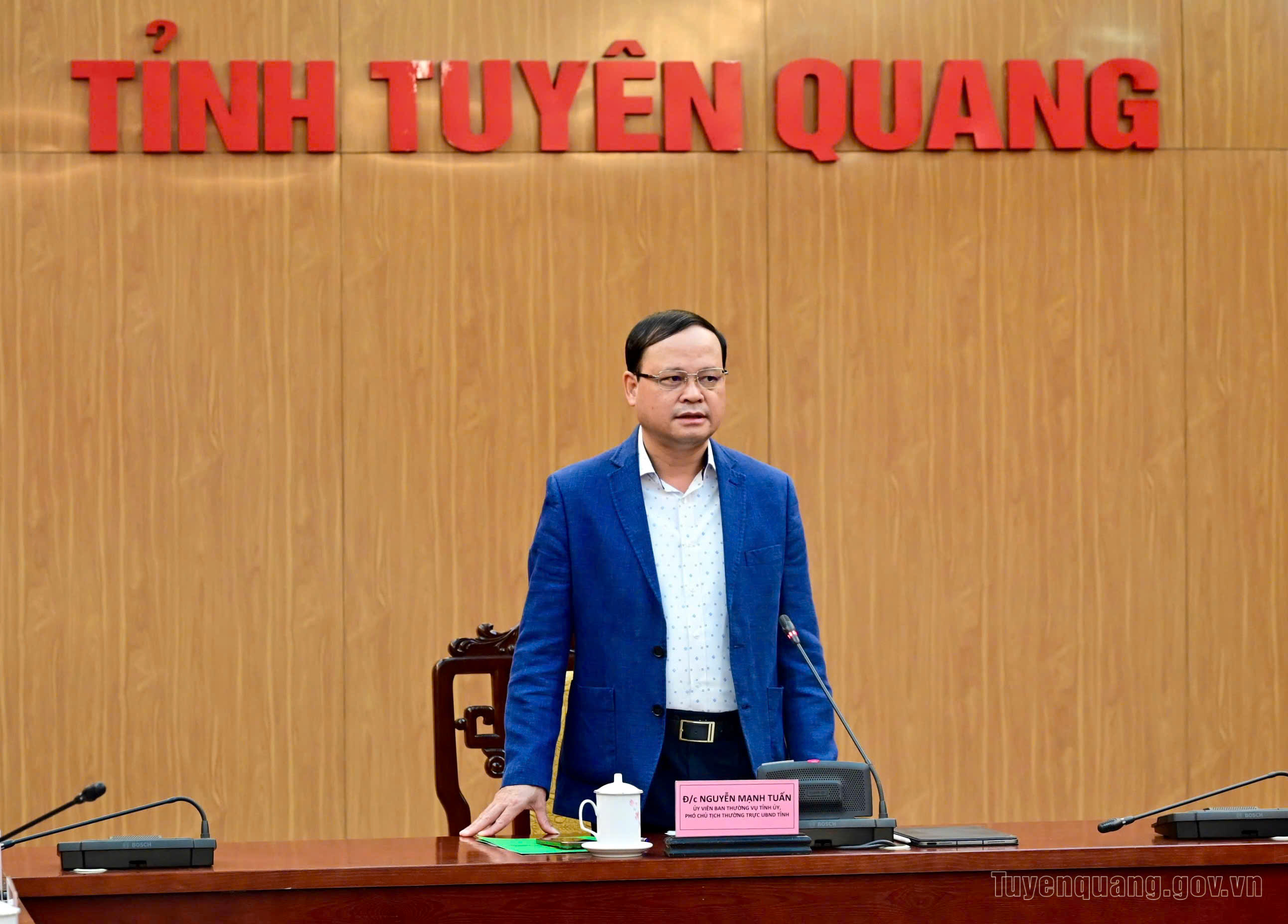 Họp đánh giá tiến độ thực hiện Dự án Cao tốc Tuyên Quang - Hà Giang