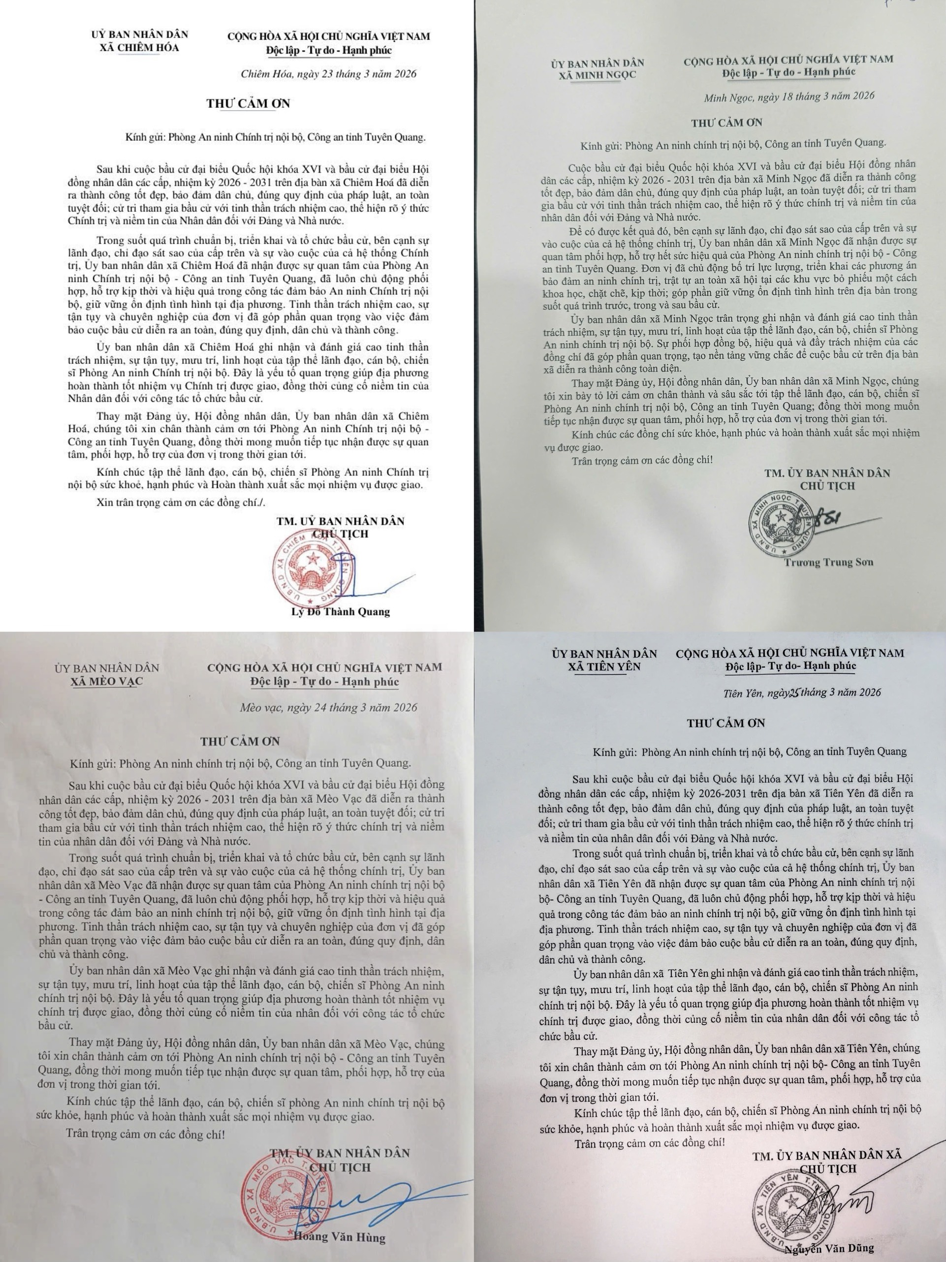 LỰC LƯỢNG AN NINH CHÍNH TRỊ NỘI BỘ - NHỮNG ĐÓNG GÓP THẦM LẶNG TRONG THÀNH CÔNG CHUNG CỦA CUỘC BẦU CỬ