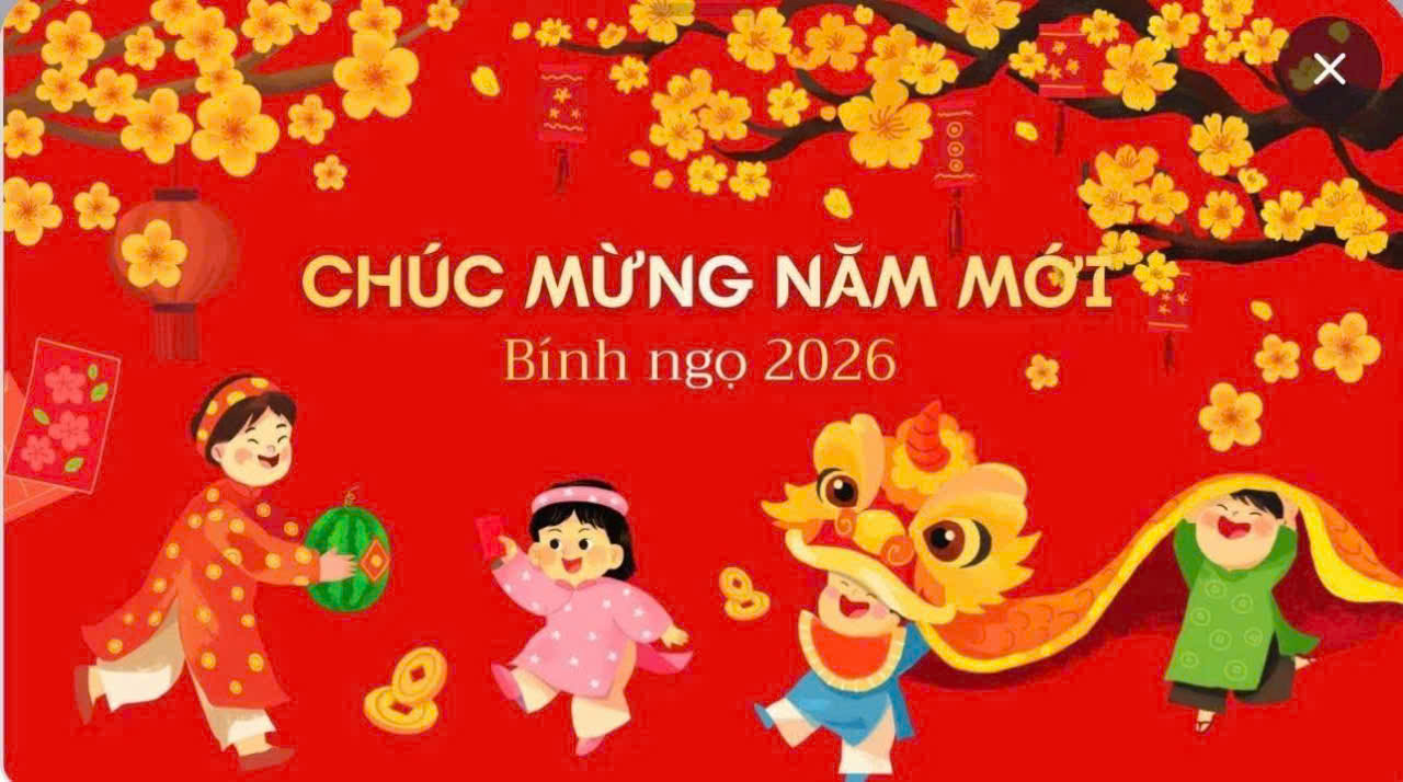  CHÚC MỪNG NĂM MỚI BÍNH NGỌ 2026  