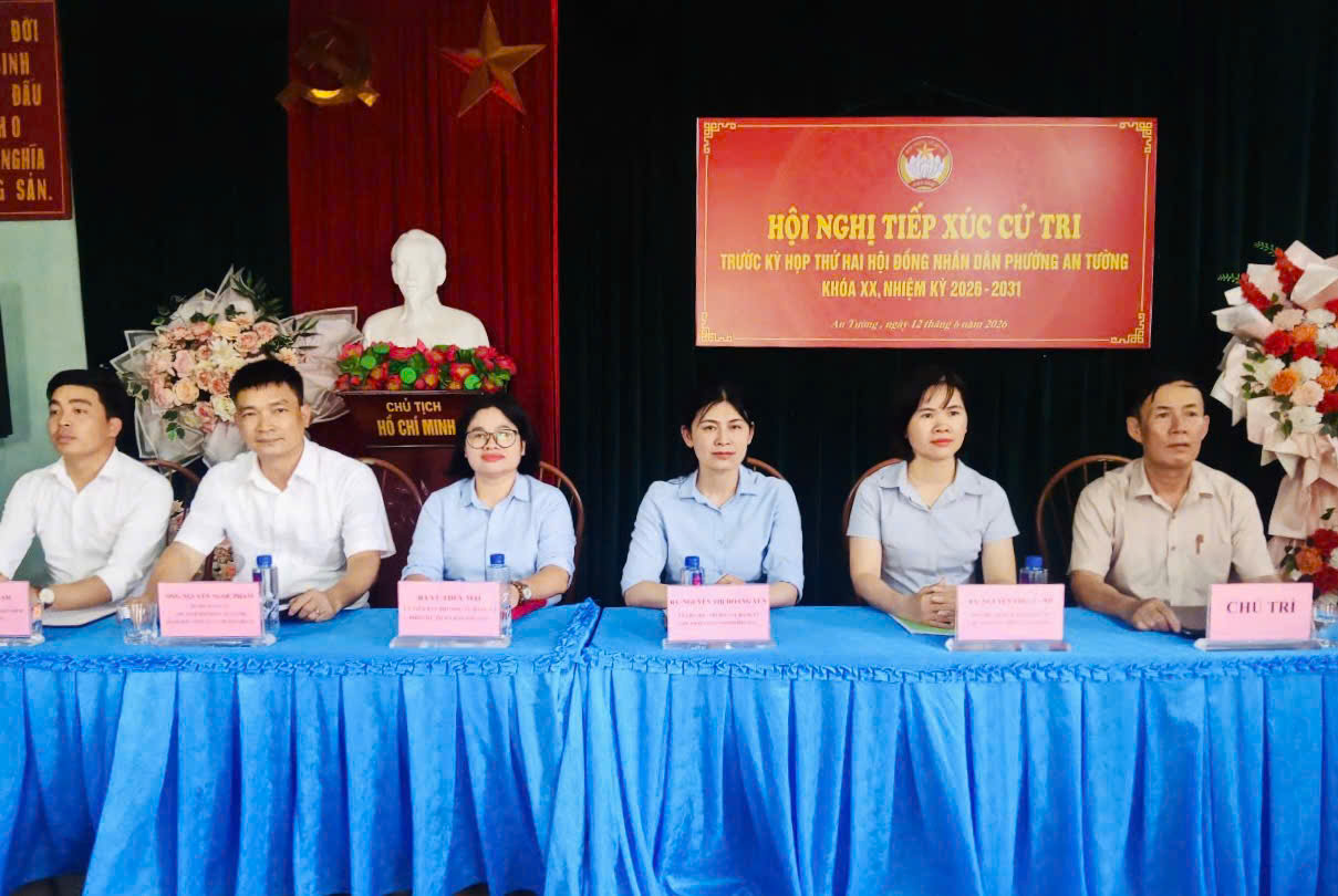 Tổ đại biểu số 04 HĐND phường An Tường tiếp xúc cử tri trước kỳ họp thứ hai HĐND phường khóa XX, nhiệm kỳ 2026-2031