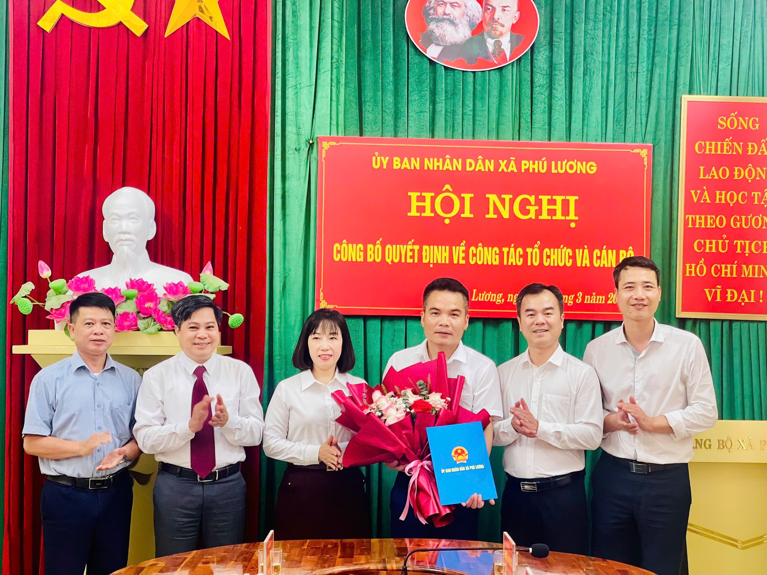 XÃ PHÚ LƯƠNG CÔNG BỐ QUYẾT ĐỊNH THÀNH LẬP BAN QUẢN LÝ DỰ ÁN XÃ