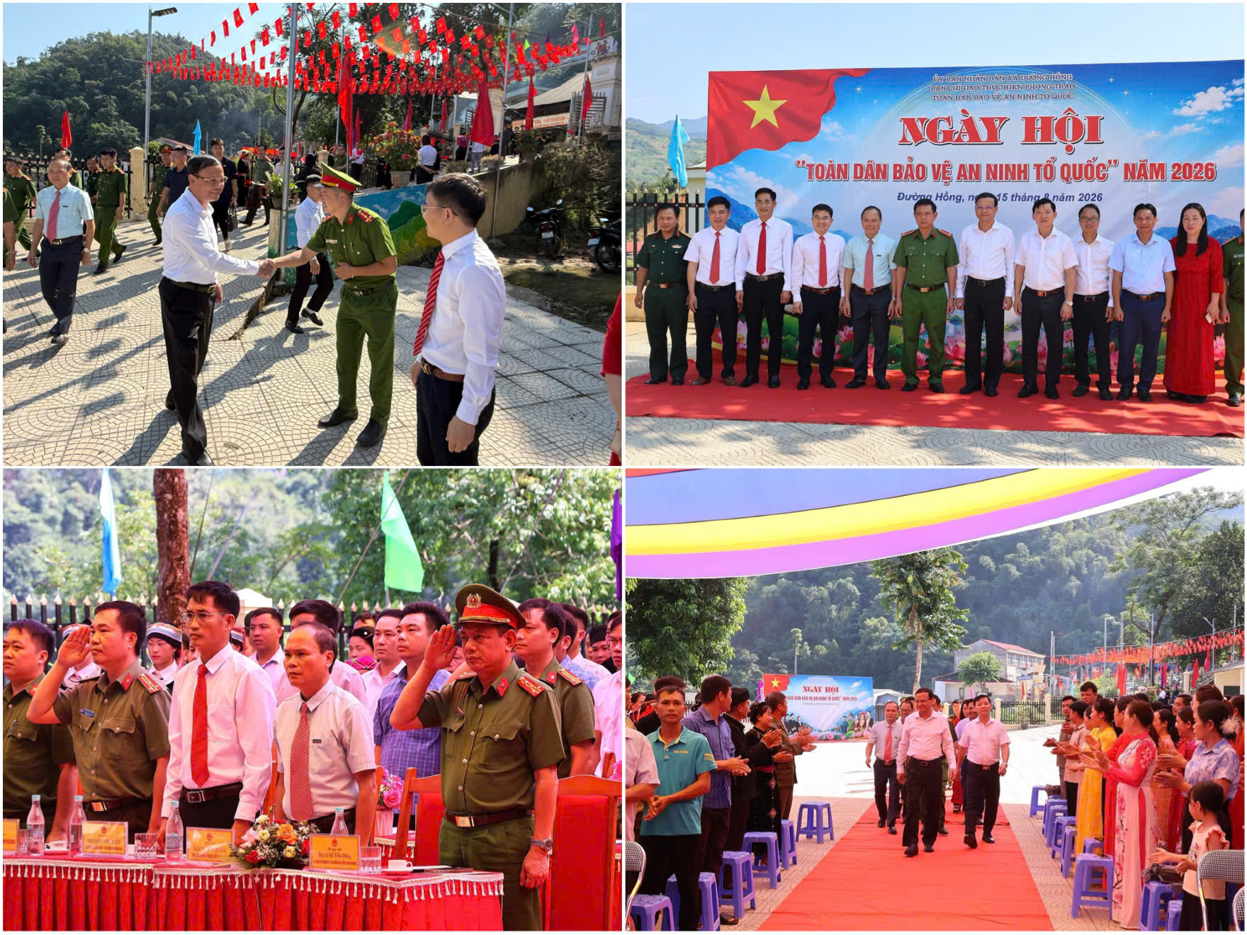           NGÀY HỘI THẮM TÌNH QUÂN DÂN TRÊN ĐẤT ĐƯỜNG HỒNG