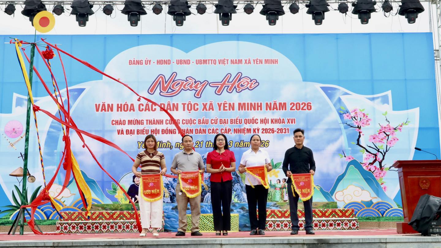 NGÀY HỘI VĂN HÓA CÁC DÂN TỘC XÃ YÊN MINH NĂM 2026 DIỄN RA SÔI NỔI 