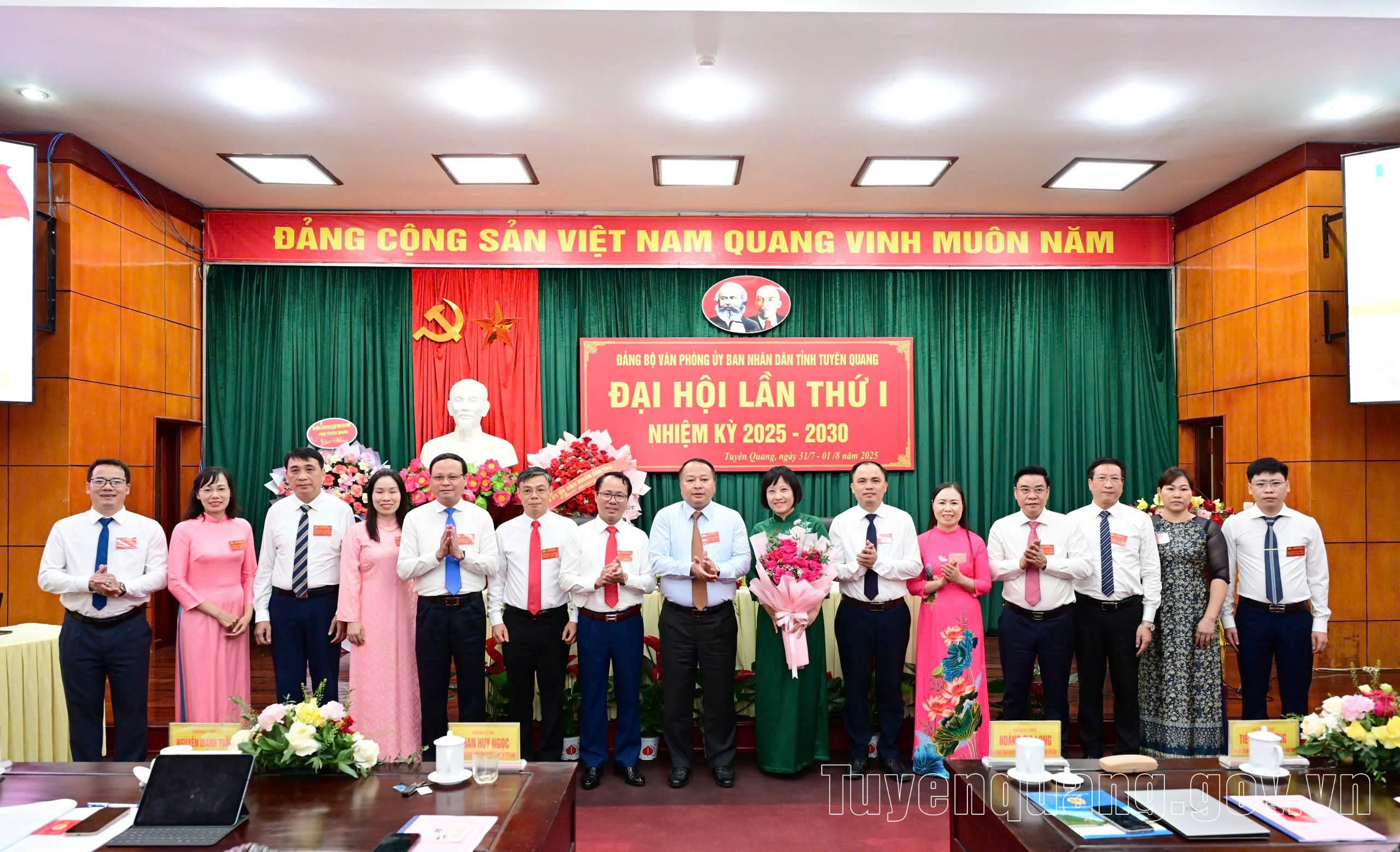 Đại hội Đảng bộ Văn phòng Ủy ban nhân dân tỉnh lần thứ I, nhiệm kỳ 2025 - 2030 thành công tốt đẹp