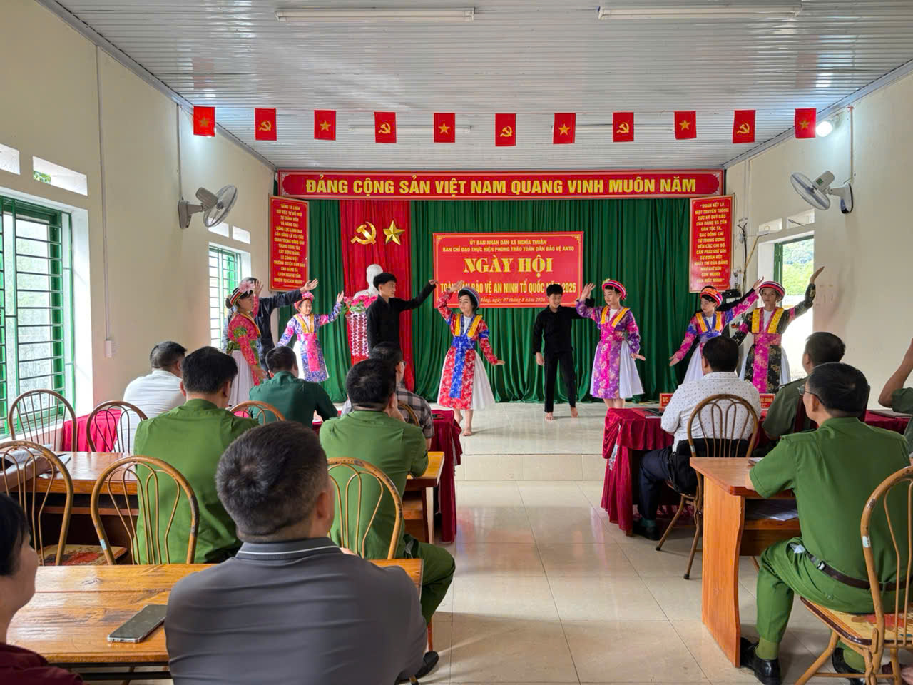 Thôn Mã Hồng tổ chức điểm Ngày hội Toàn dân bảo vệ an ninh Tổ quốc năm 2026