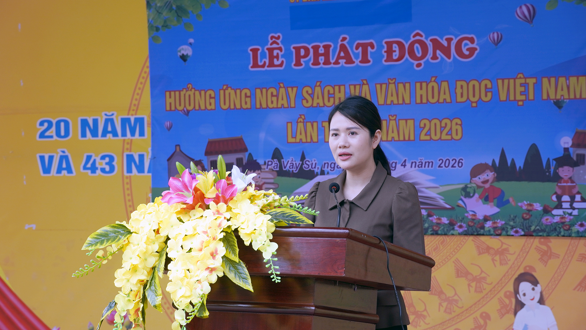 Xã Pà Vầy Sủ phát động hưởng ứng Ngày Sách và Văn hóa đọc Việt Nam