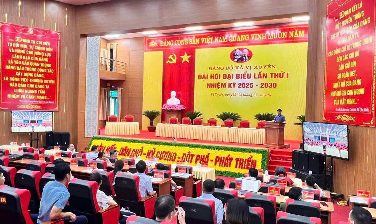 Duyệt chương trình Đại hội Đảng bộ xã Vị Xuyên