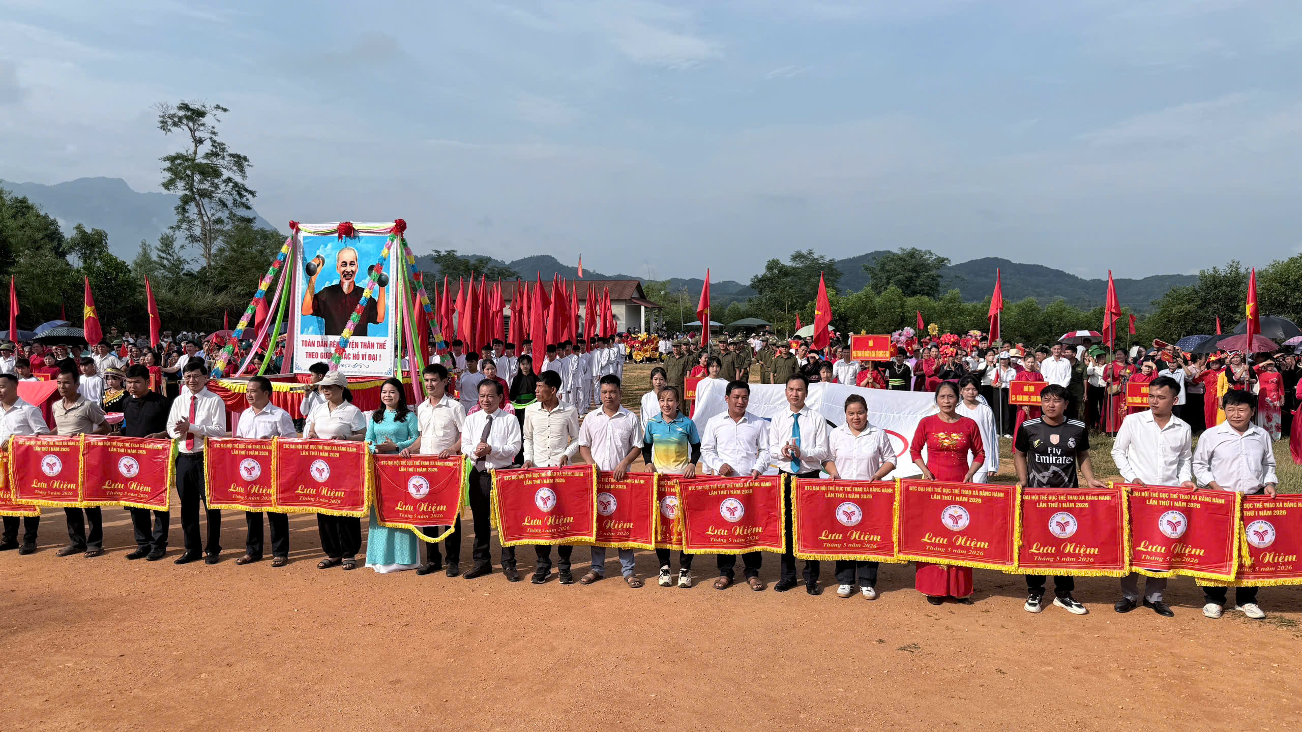 ĐẠI HỘI THỂ DỤC THỂ THAO XÃ BẰNG HÀNH LẦN THỨ NHẤT NĂM 2026 THÀNH CÔNG TỐT ĐẸP