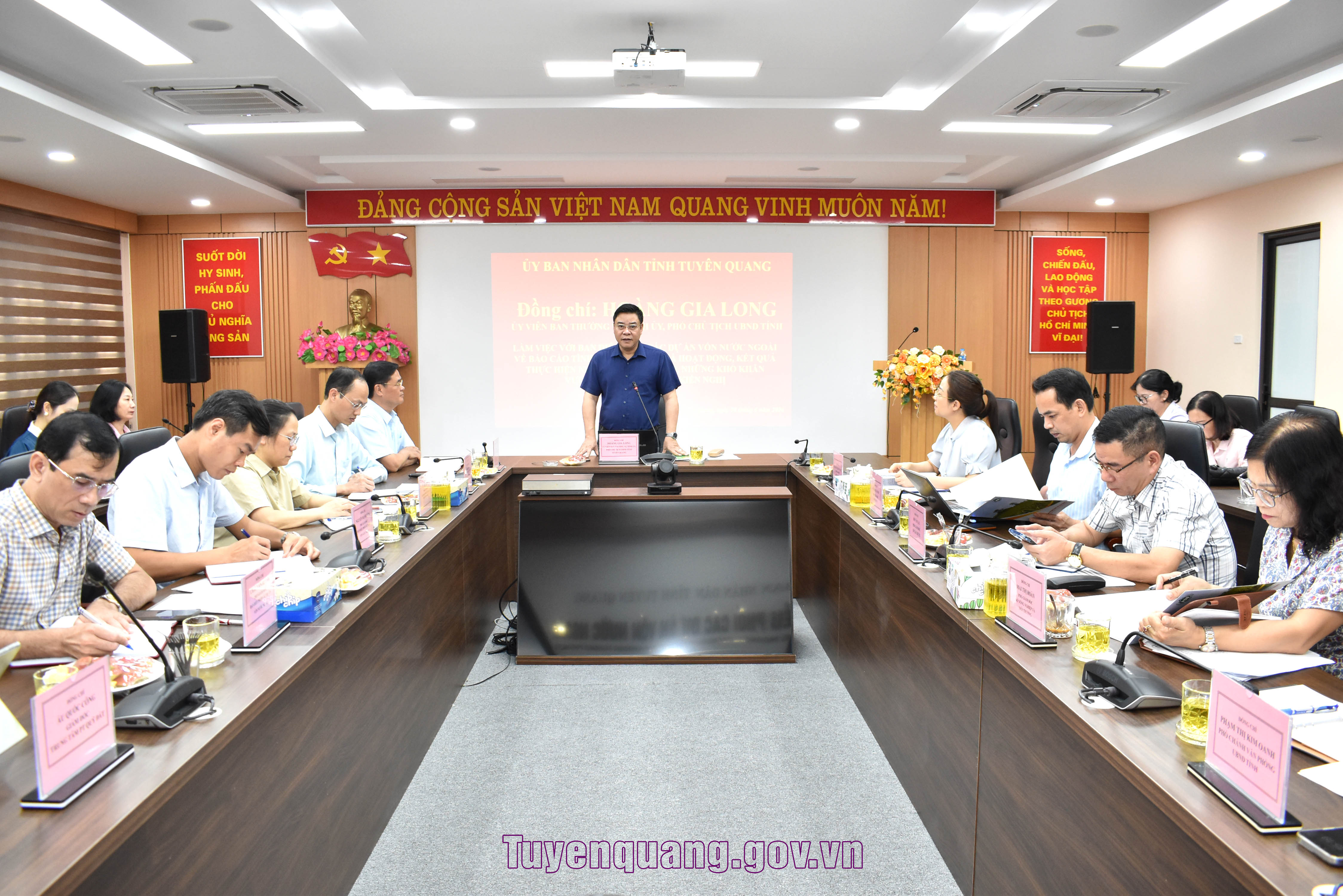 Đẩy nhanh tiến độ các dự án vốn nước ngoài, nâng cao hiệu quả sử dụng nguồn lực đầu tư