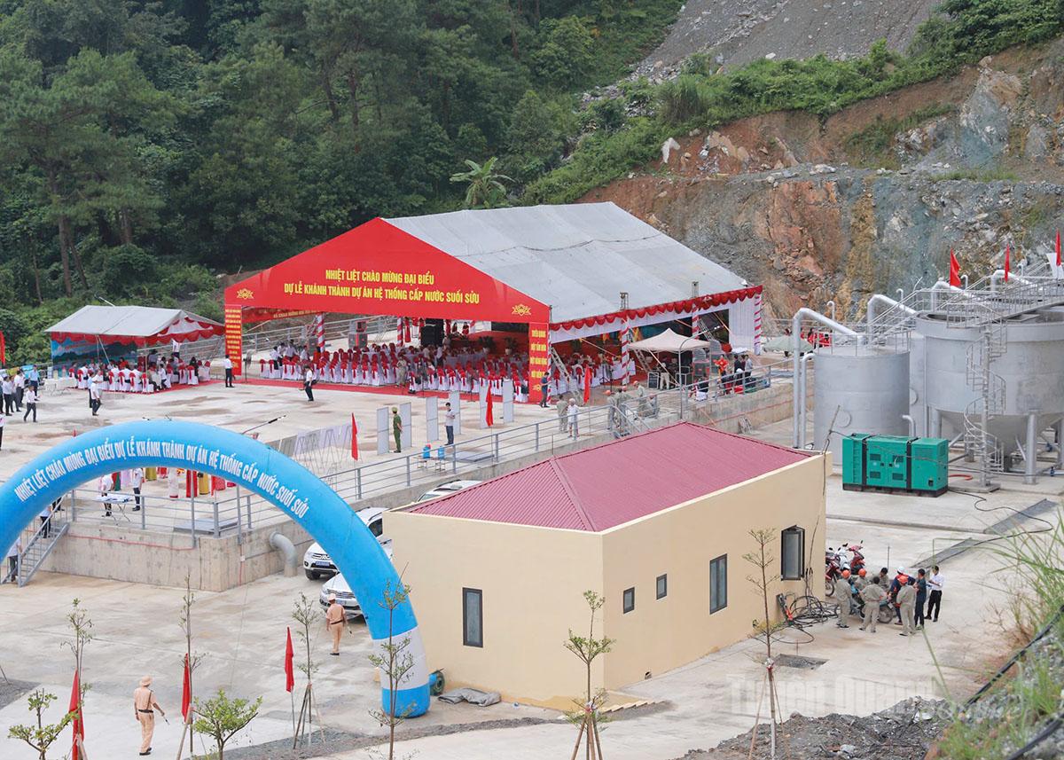 UBND tỉnh phê duyệt phạm vi vùng bảo hộ vệ sinh khu vực lấy nước sinh hoạt của Công trình cấp nước sinh hoạt tập trung khu trung tâm xã Thái Sơn